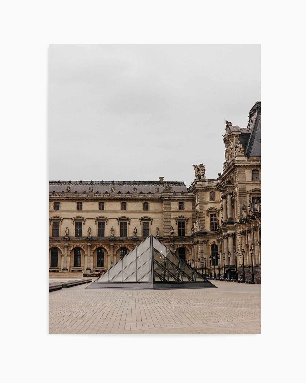 Louvre Glass by Jovani Demetrie Art Print