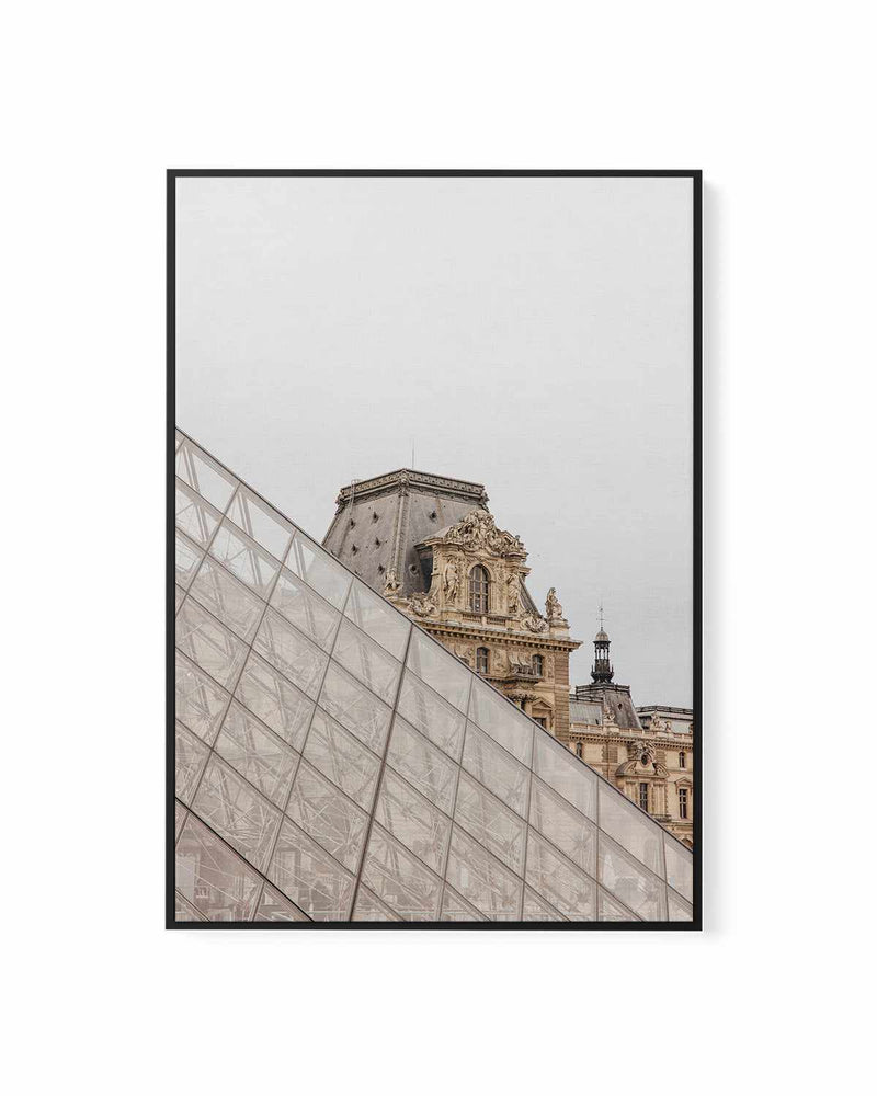 Louvre Slice by Jovani Demetrie | Framed Canvas Art Print
