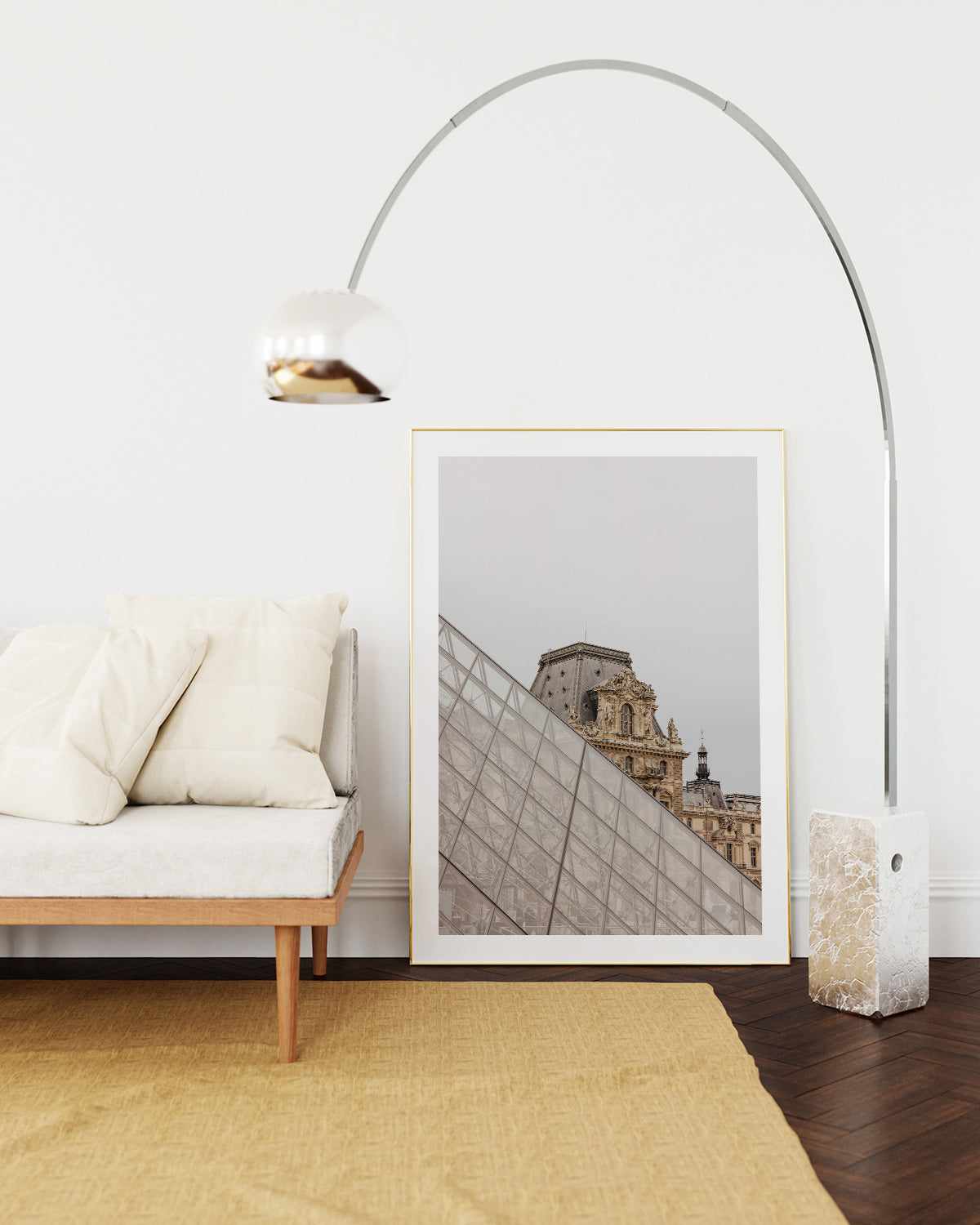 Louvre Slice by Jovani Demetrie Art Print