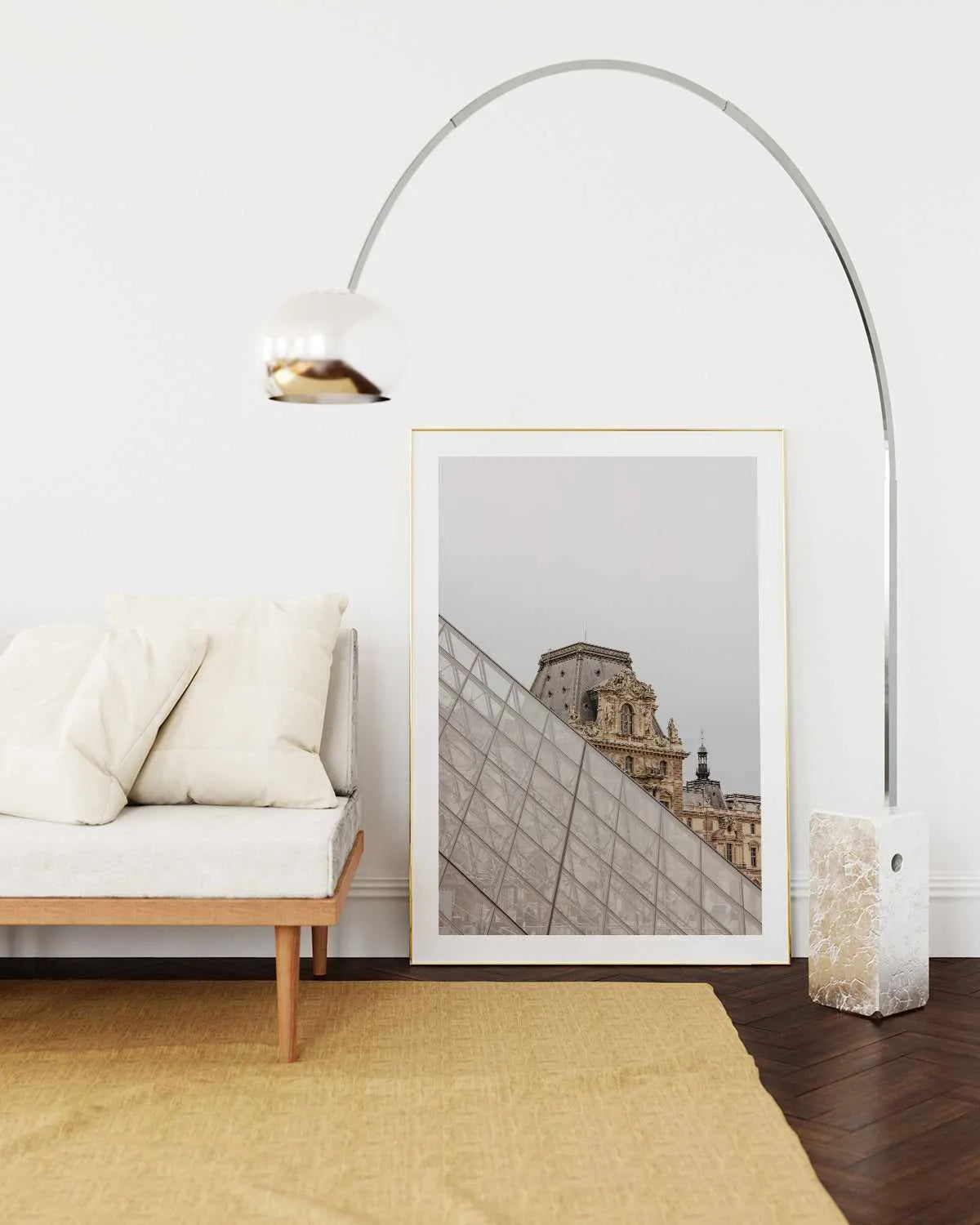 Louvre Slice by Jovani Demetrie Art Print from Olive et Oriel where you can shop wallpaper and artworks online