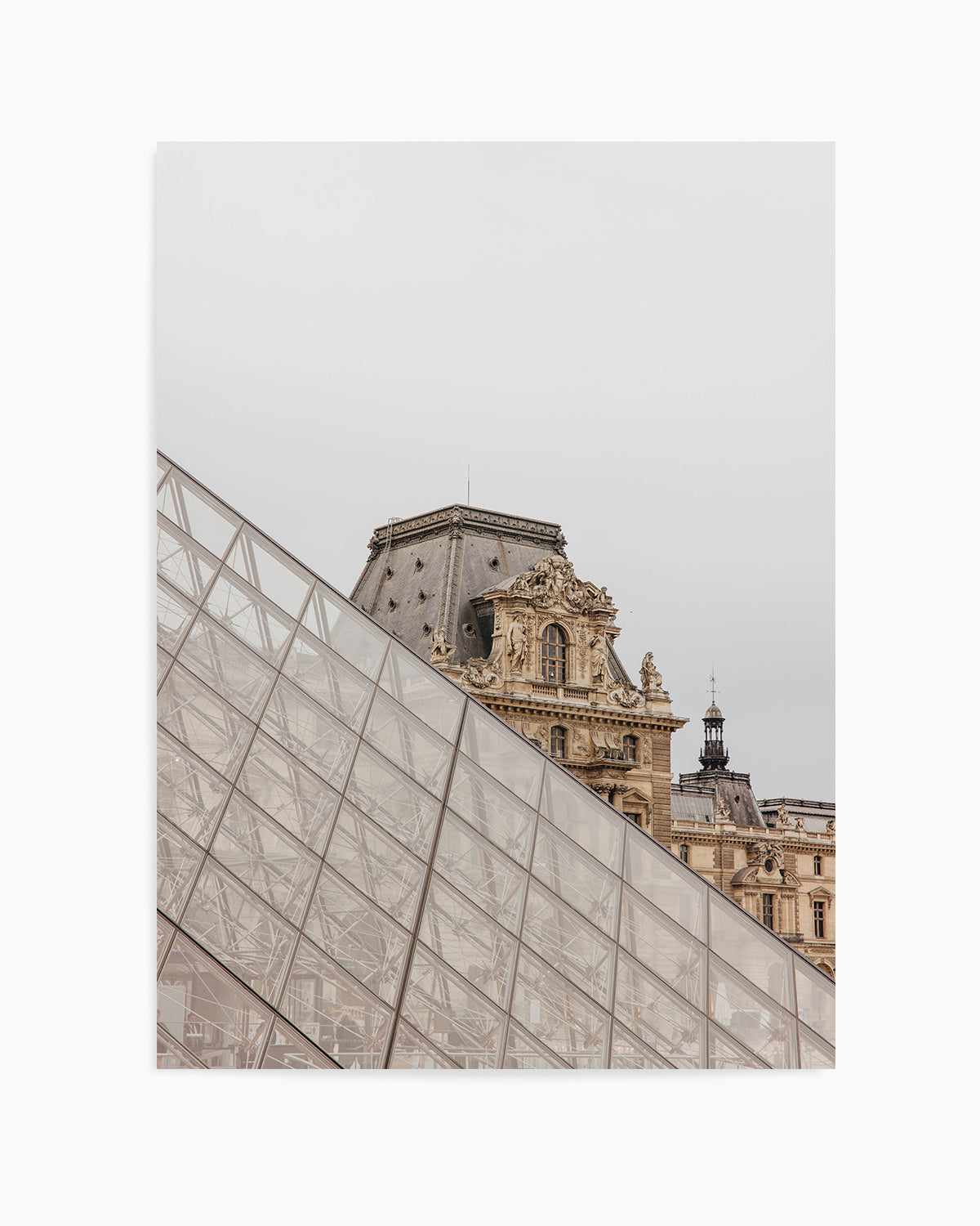 Louvre Slice by Jovani Demetrie Art Print