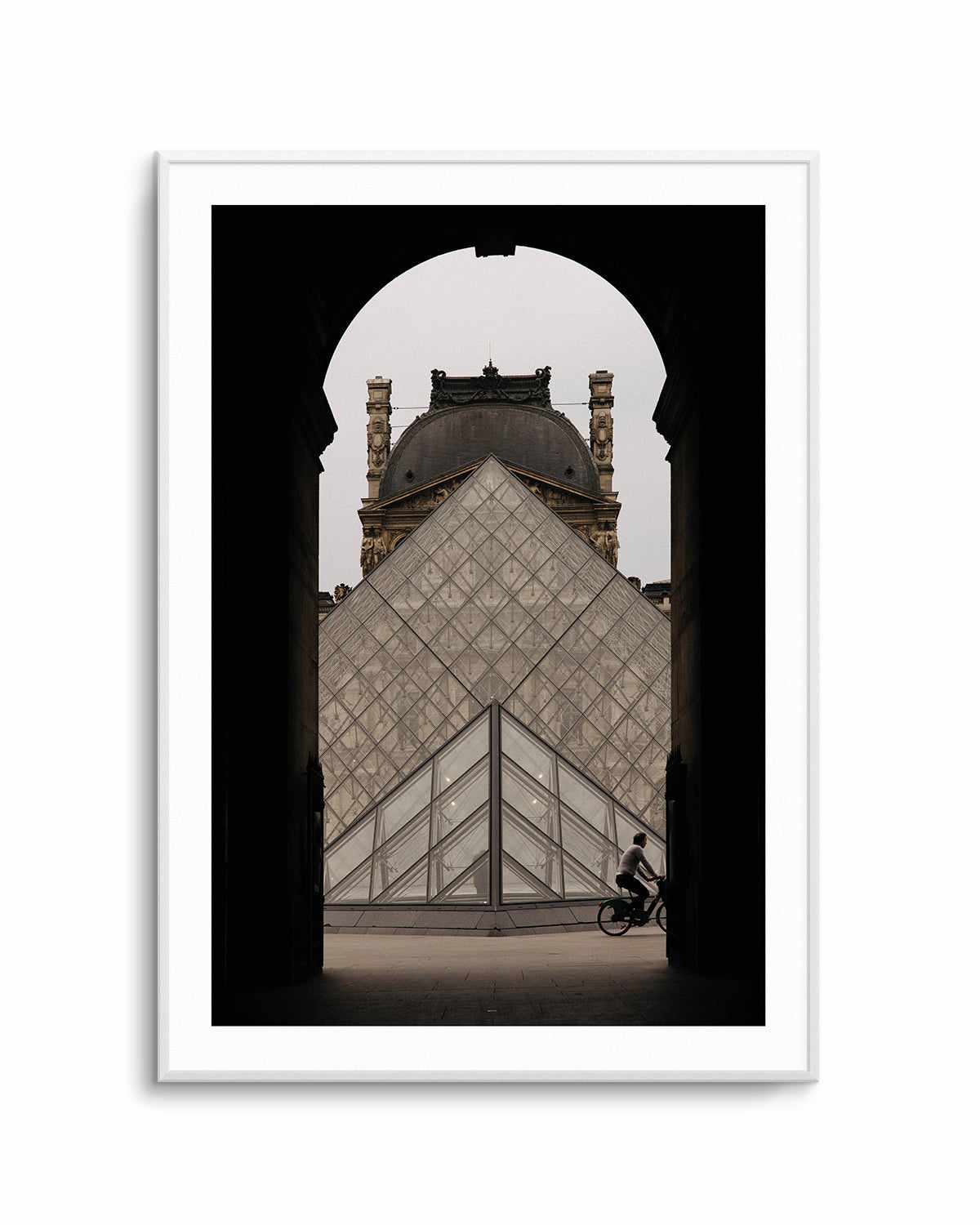 Louvre in Arch by Jovani Demetrie Art Print