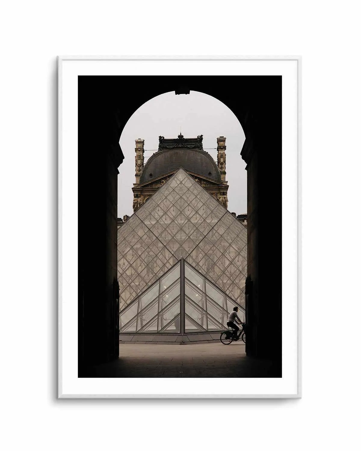 Louvre in Arch by Jovani Demetrie Art Print from Olive et Oriel where you can shop wallpaper and artworks online