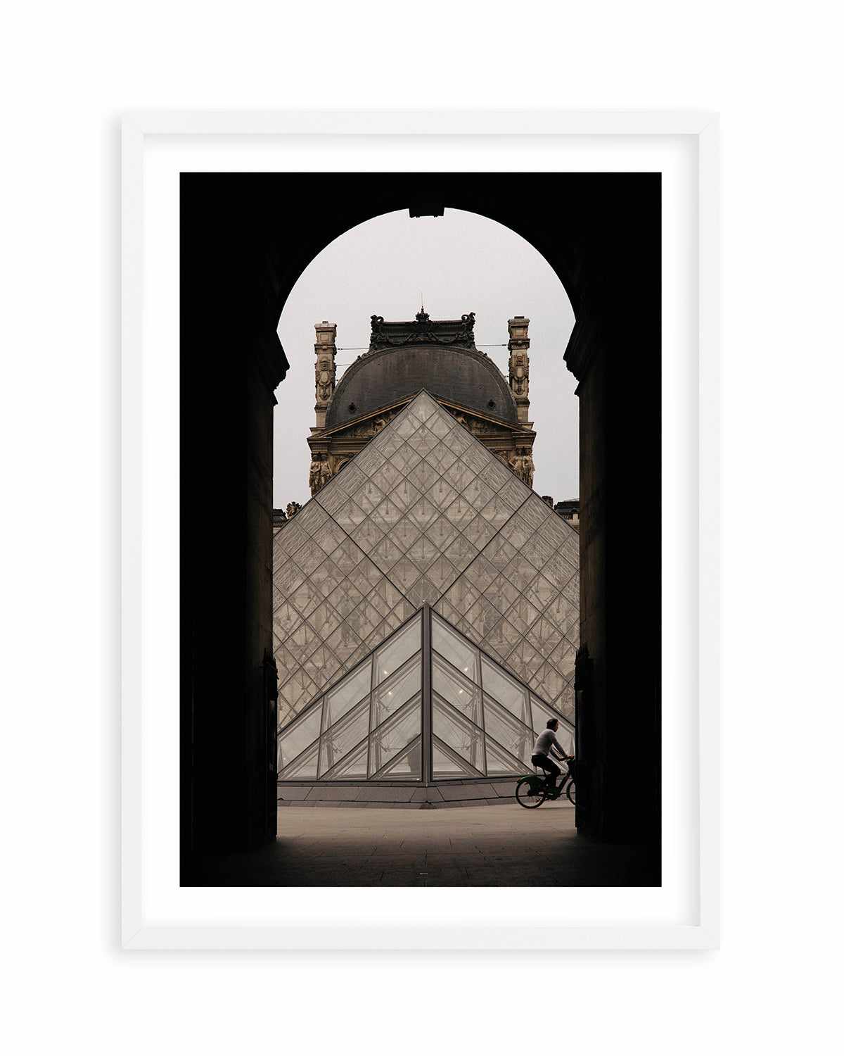 Louvre in Arch by Jovani Demetrie Art Print