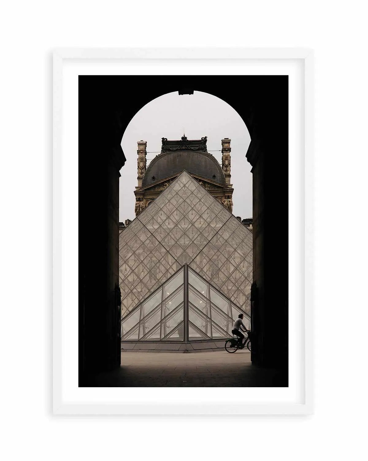 Louvre in Arch by Jovani Demetrie Art Print from Olive et Oriel where you can shop wallpaper and artworks online