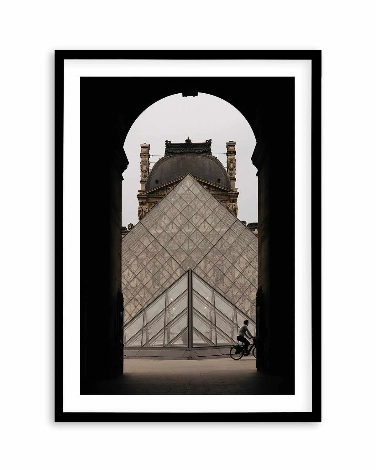 Louvre in Arch by Jovani Demetrie Art Print from Olive et Oriel where you can shop wallpaper and artworks online