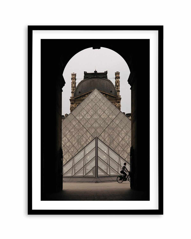 Louvre in Arch by Jovani Demetrie Art Print