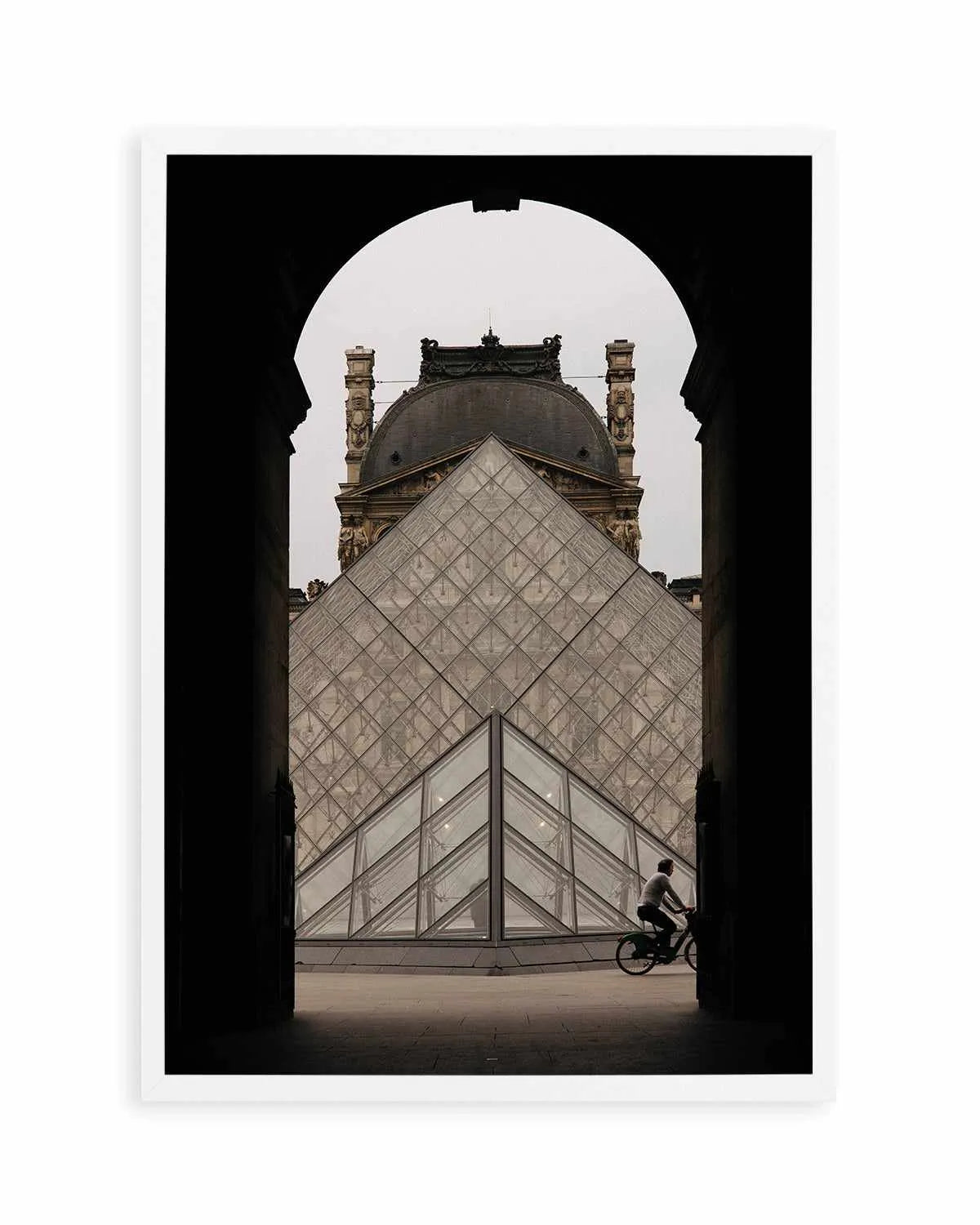 Louvre in Arch by Jovani Demetrie Art Print from Olive et Oriel where you can shop wallpaper and artworks online