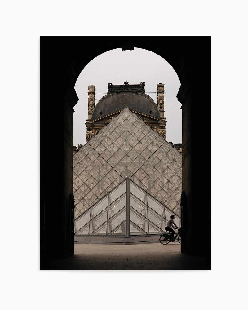 Louvre in Arch by Jovani Demetrie Art Print