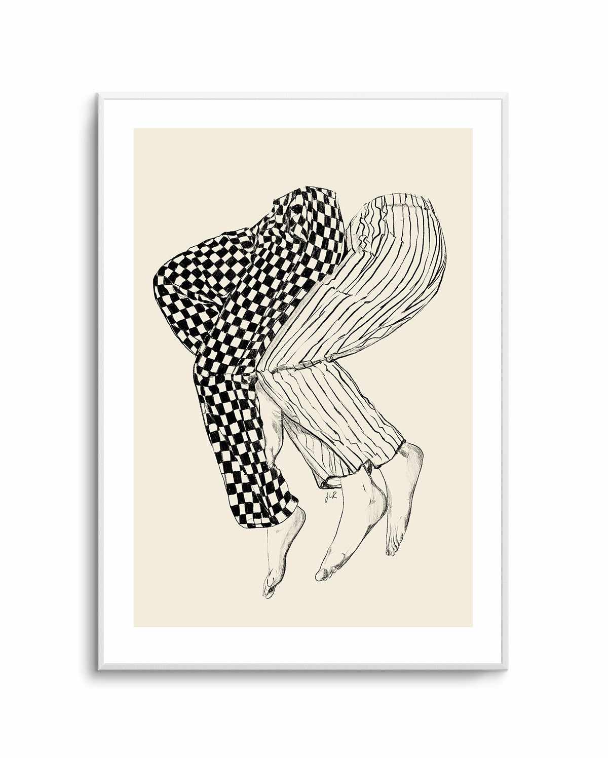 Love I by Jenny Liz Rome | Art Print from Olive et Oriel where you can shop wallpaper and artworks online