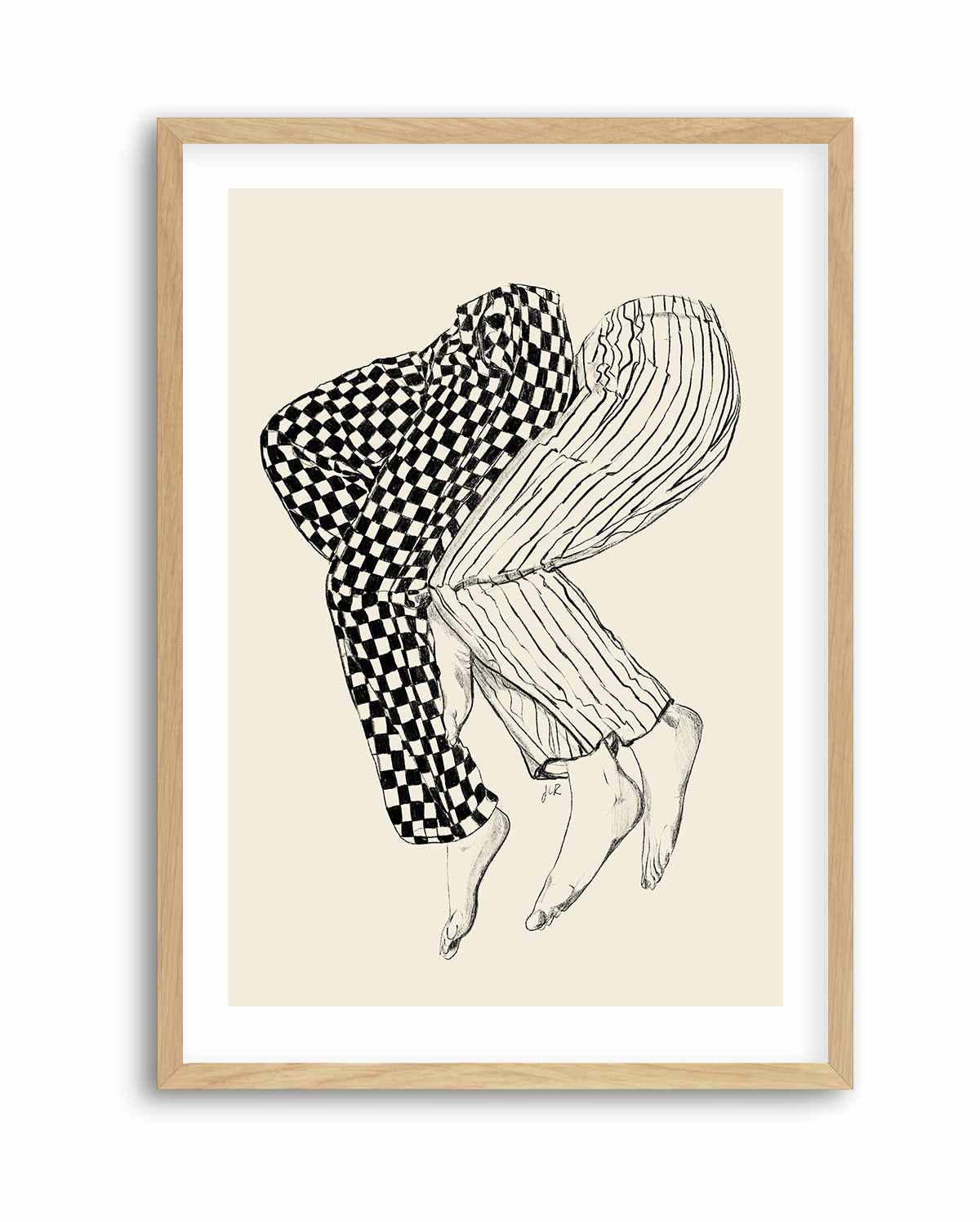 Love I by Jenny Liz Rome | Art Print from Olive et Oriel where you can shop wallpaper and artworks online
