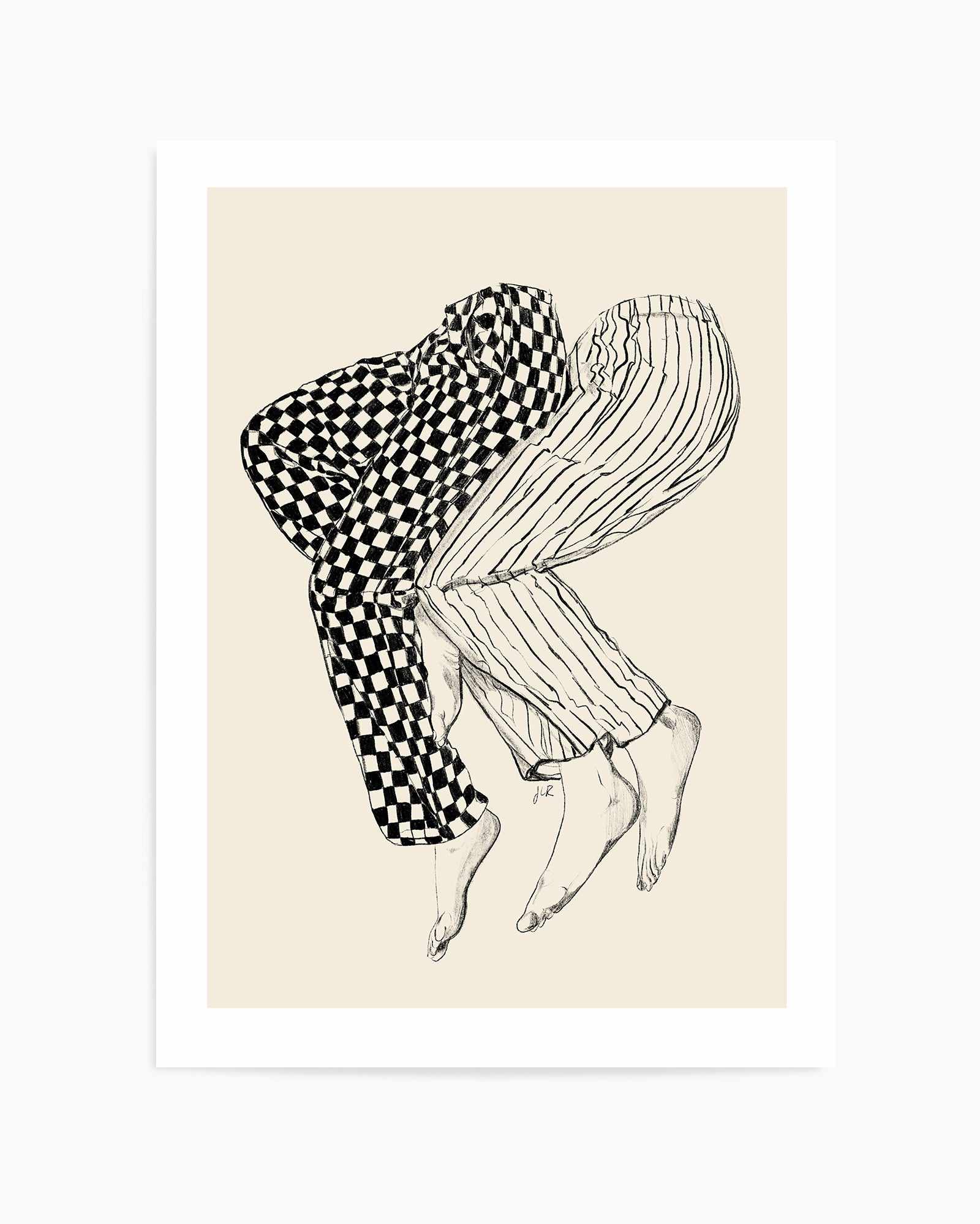 Love I by Jenny Liz Rome | Art Print from Olive et Oriel where you can shop wallpaper and artworks online