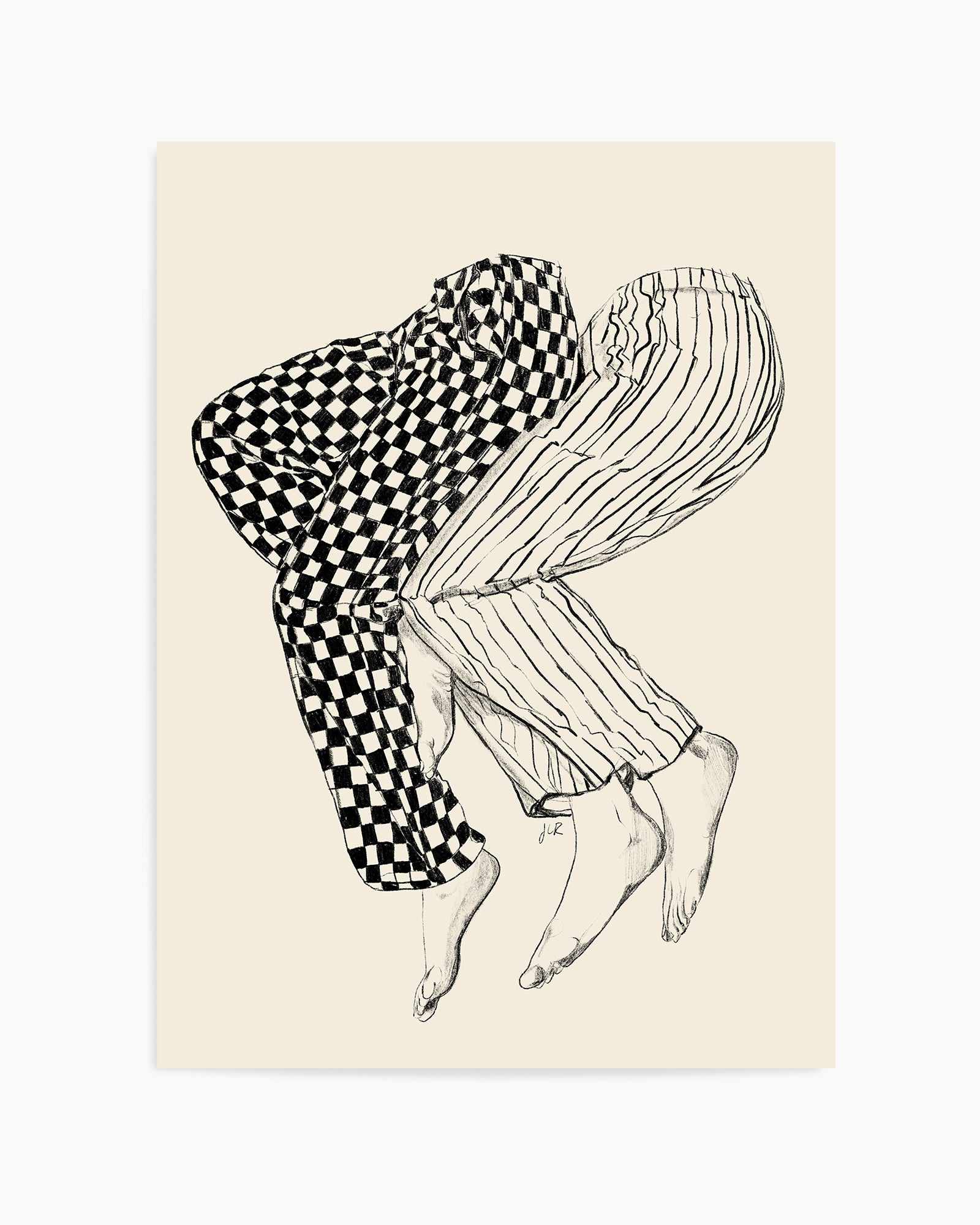 Love I by Jenny Liz Rome | Art Print from Olive et Oriel where you can shop wallpaper and artworks online