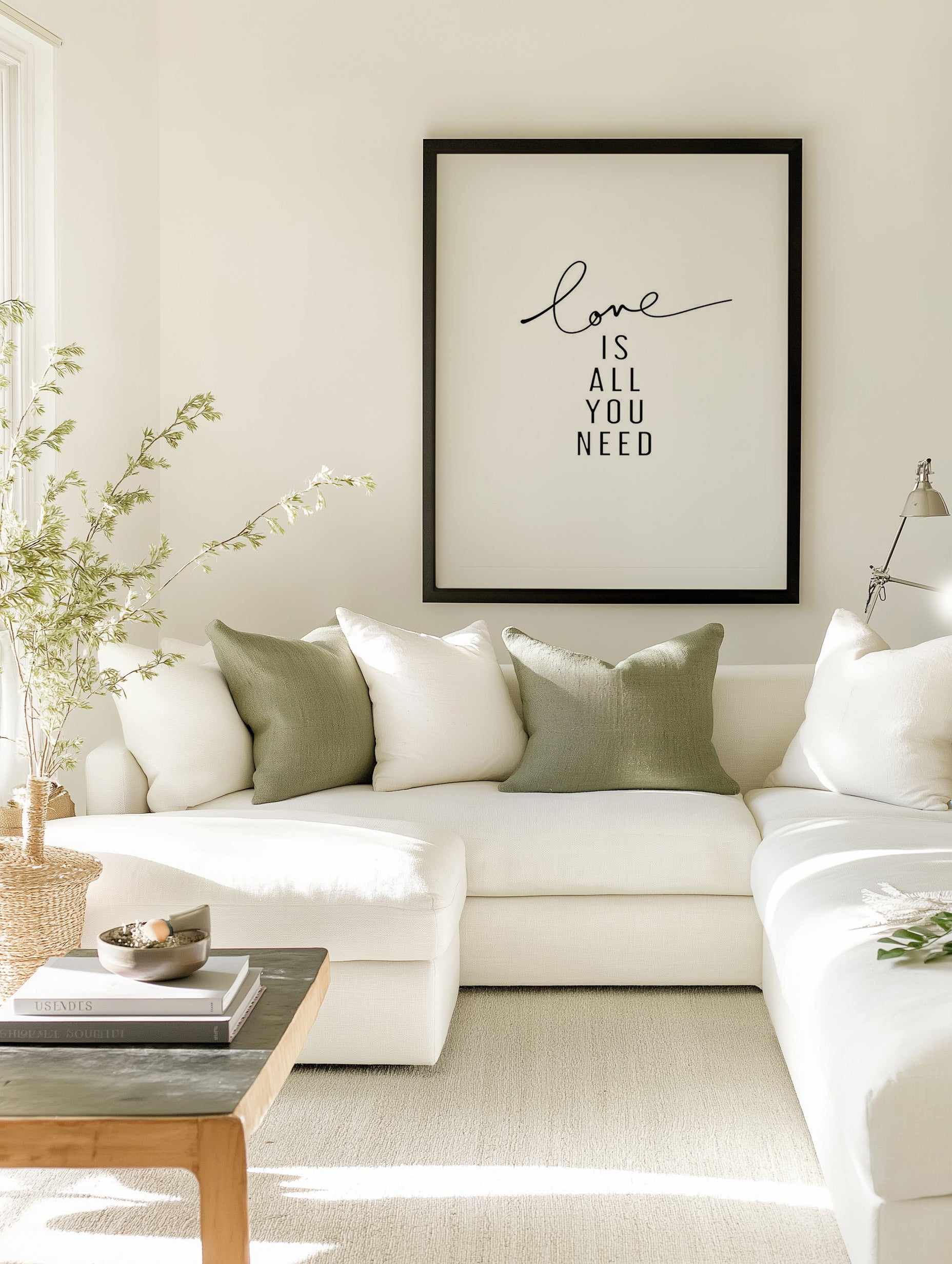 Love Is All You Need Art Print