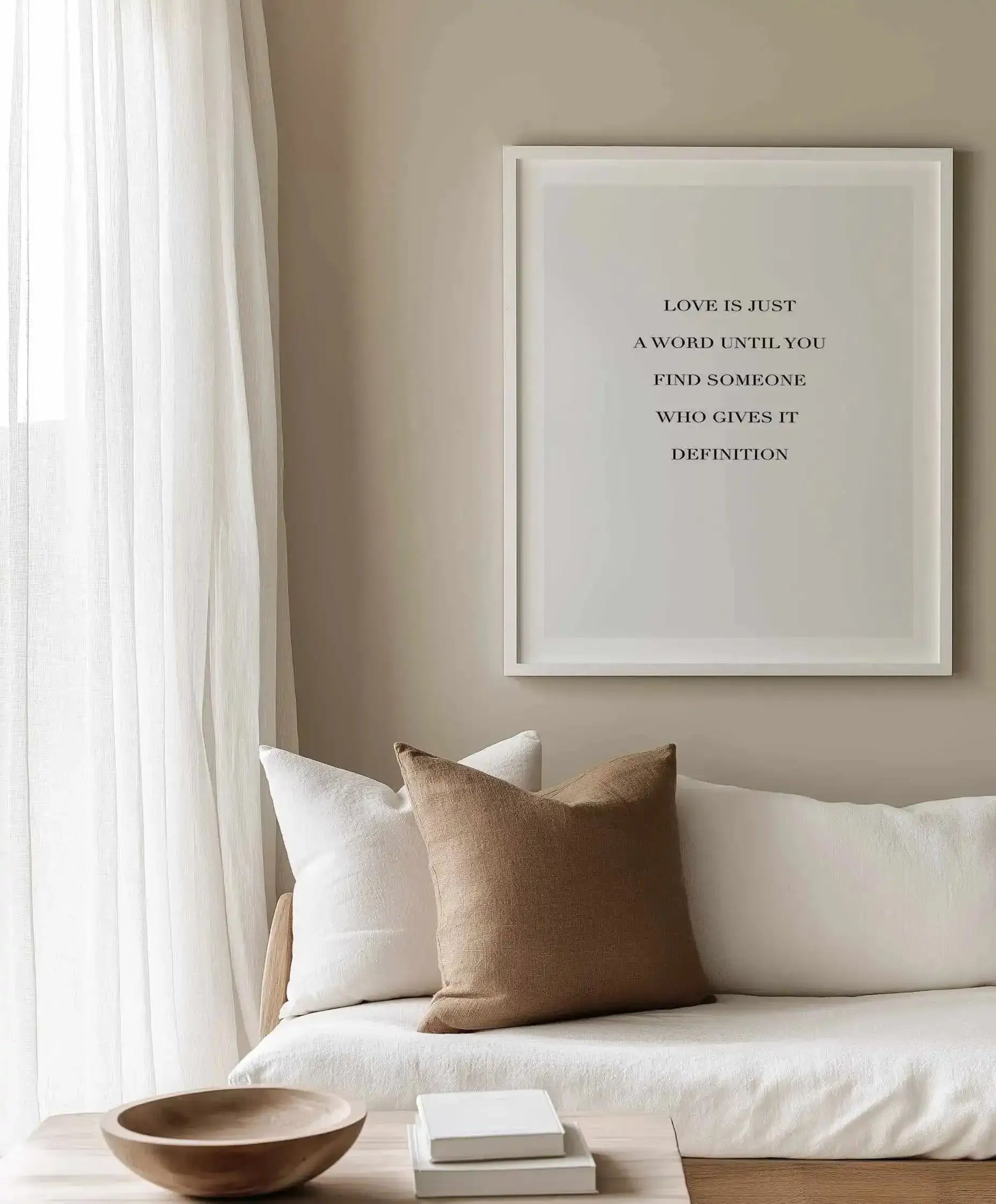 Love Is Art Print from Olive et Oriel where you can shop wallpaper and artworks online