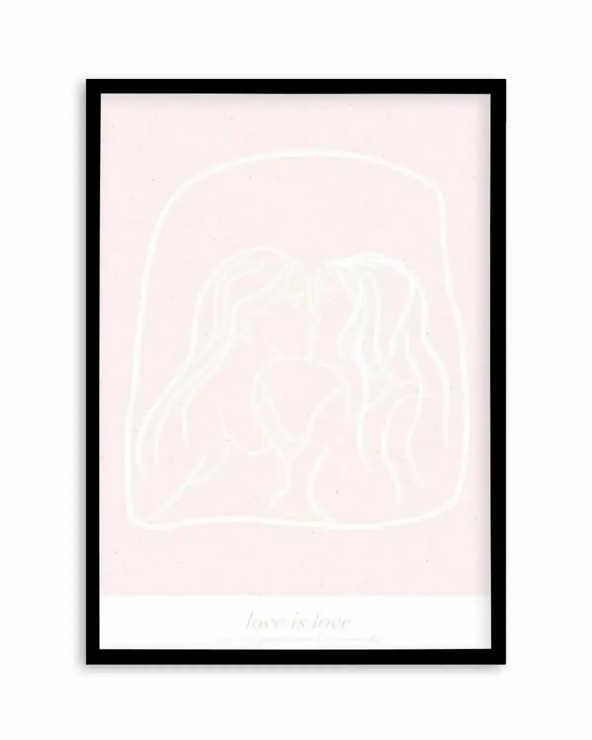 Love Is Love I Art Print from Olive et Oriel where you can shop wallpaper and artworks online