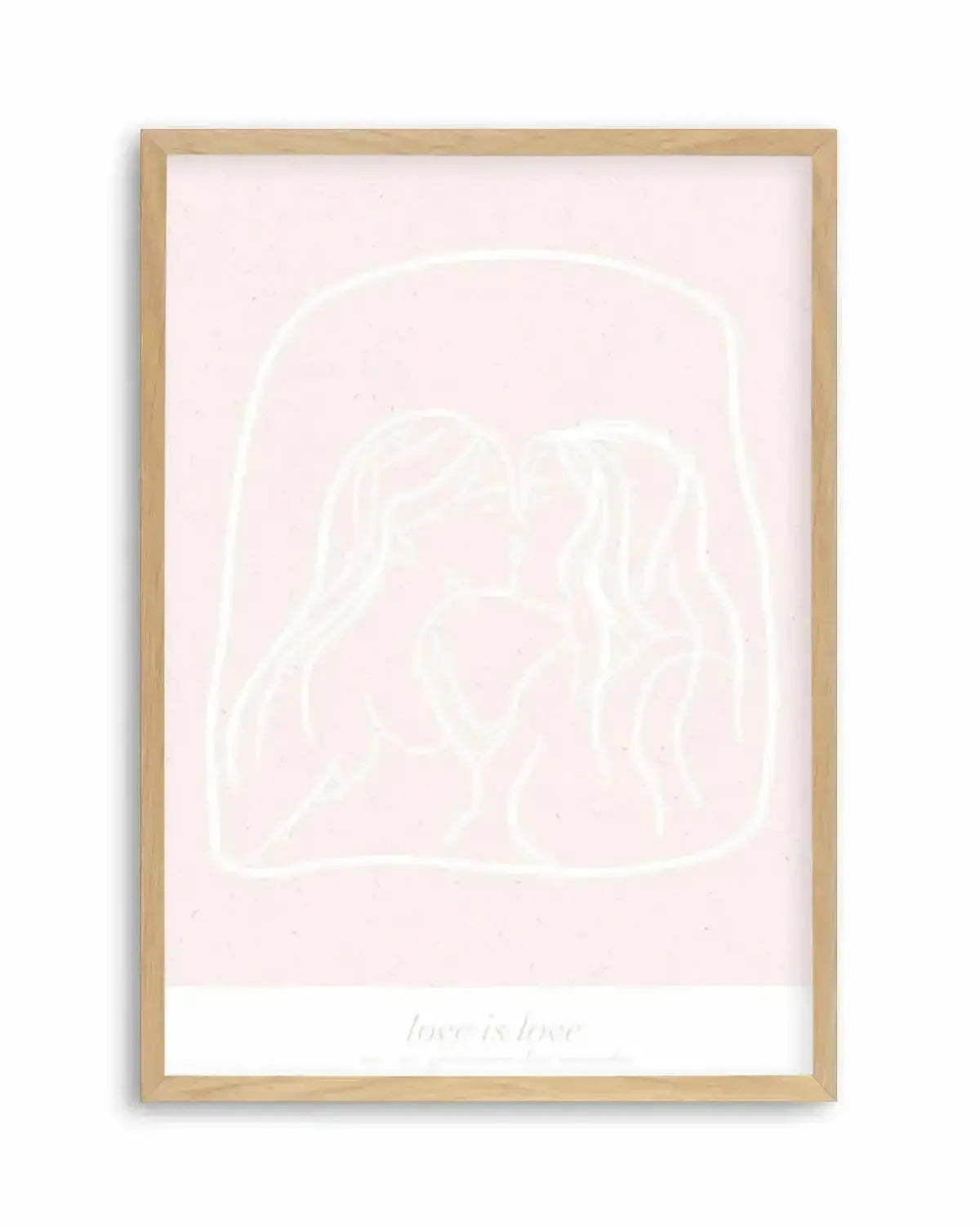 Love Is Love I Art Print from Olive et Oriel where you can shop wallpaper and artworks online