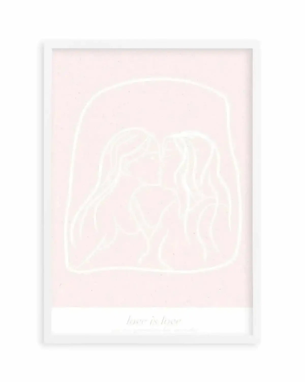 Love Is Love I Art Print from Olive et Oriel where you can shop wallpaper and artworks online