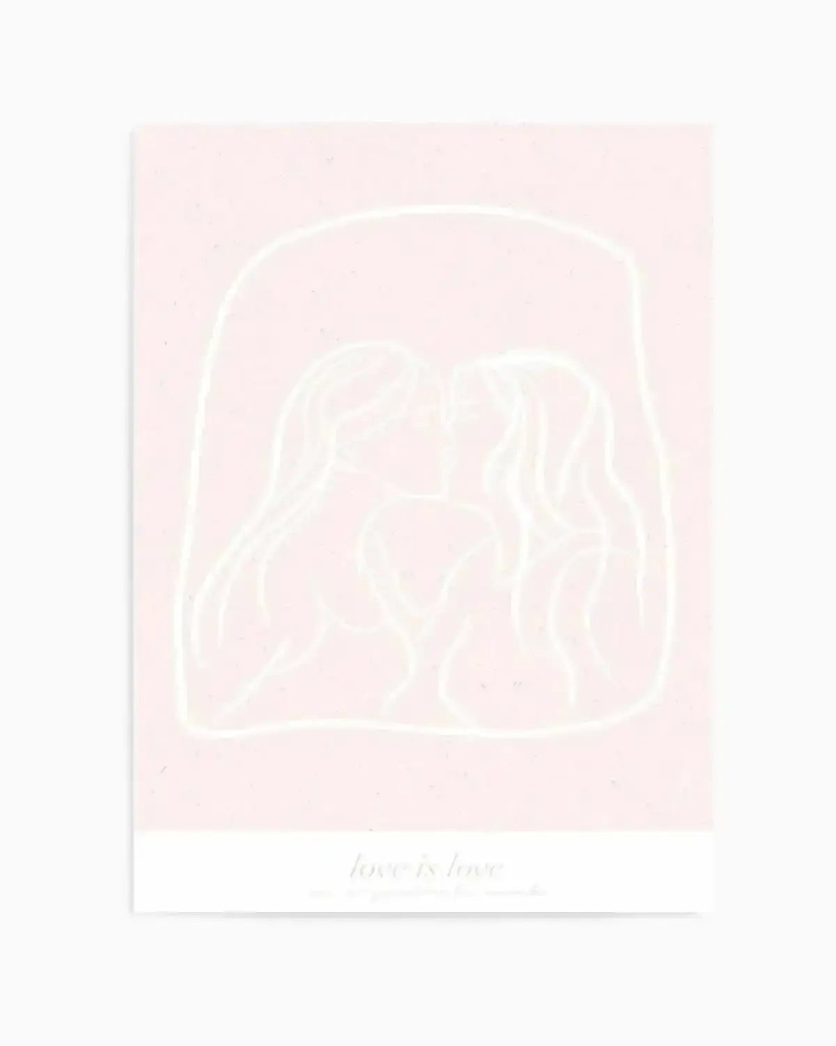 Love Is Love I Art Print from Olive et Oriel where you can shop wallpaper and artworks online