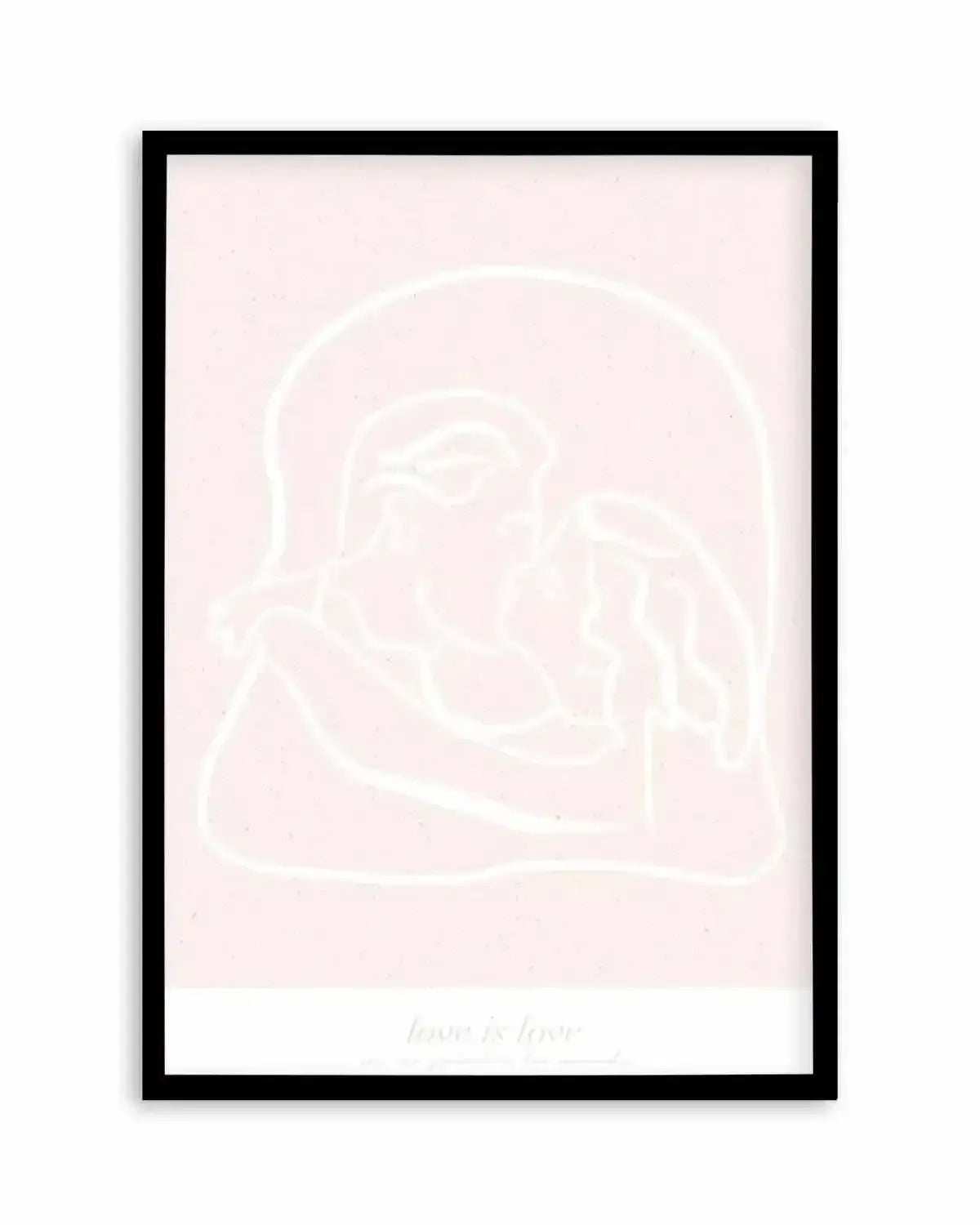 Love Is Love III Art Print from Olive et Oriel where you can shop wallpaper and artworks online