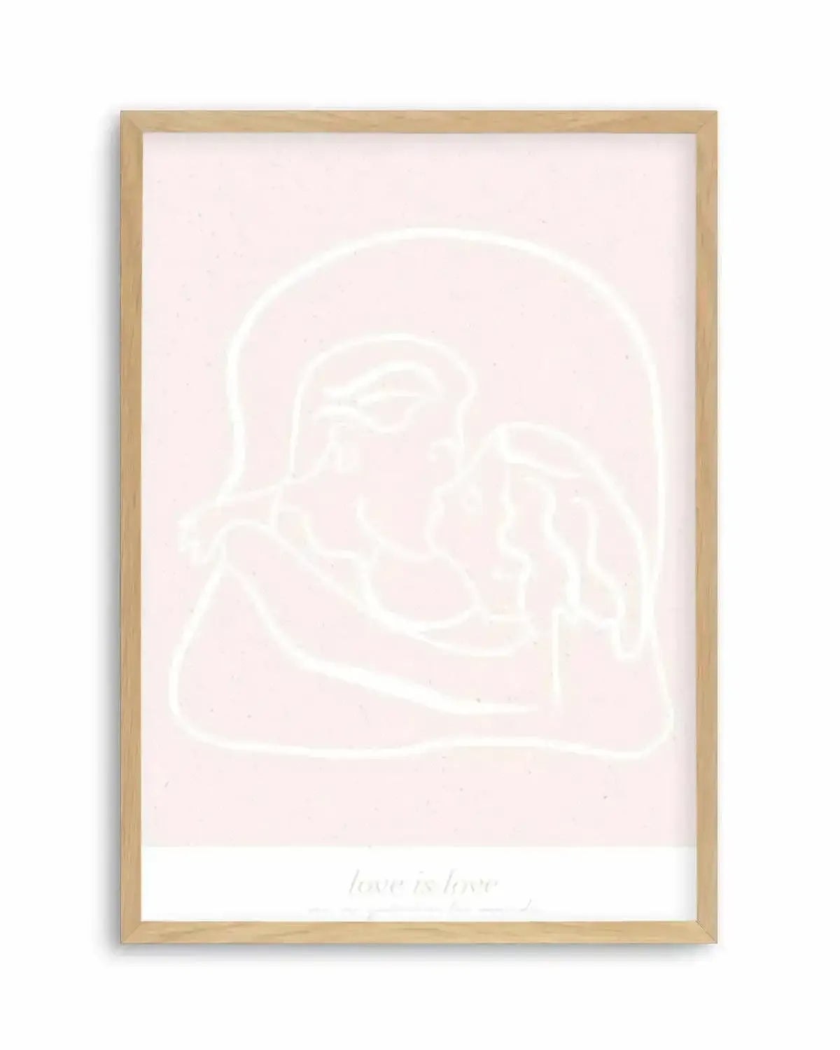 Love Is Love III Art Print from Olive et Oriel where you can shop wallpaper and artworks online