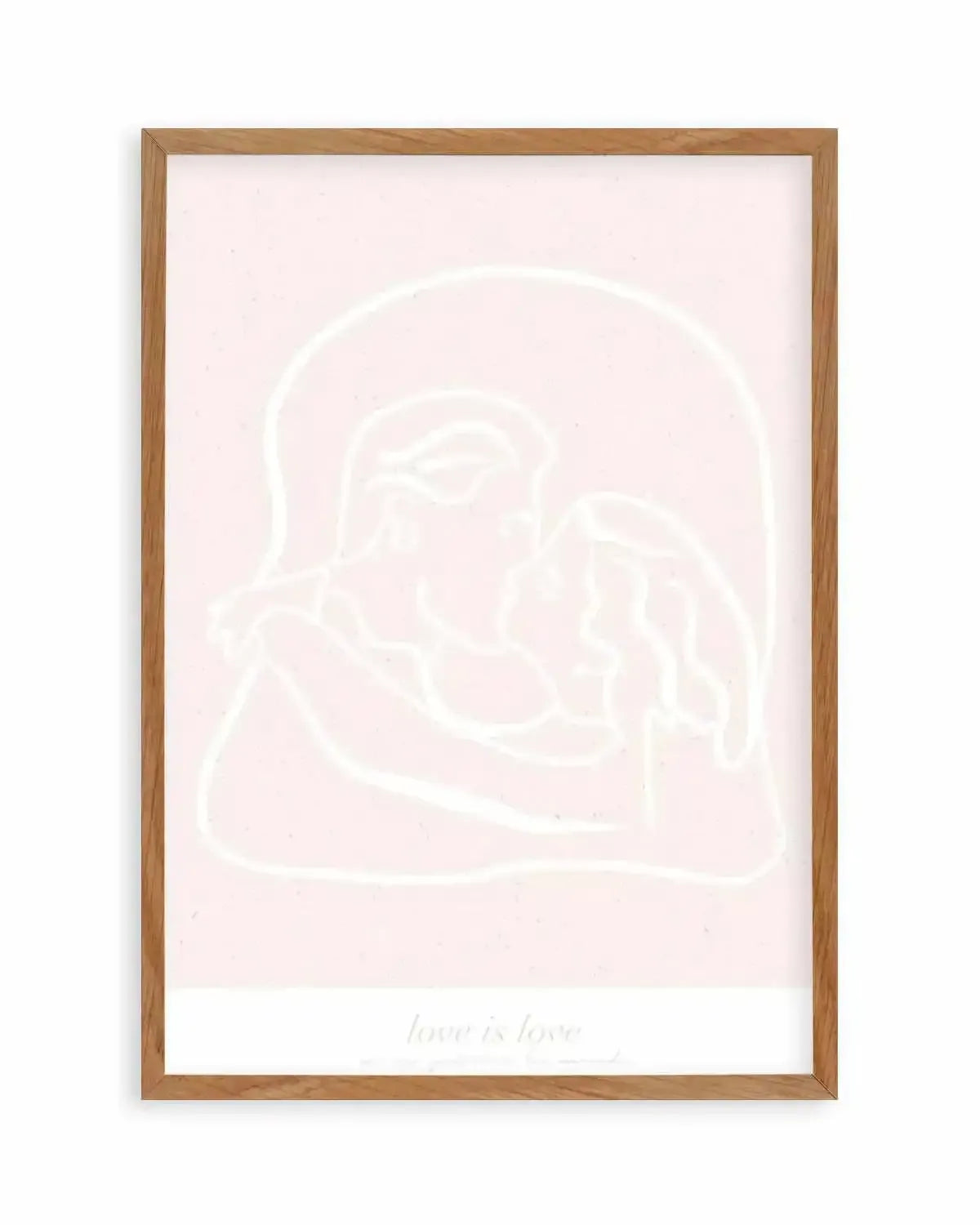 Love Is Love III Art Print from Olive et Oriel where you can shop wallpaper and artworks online