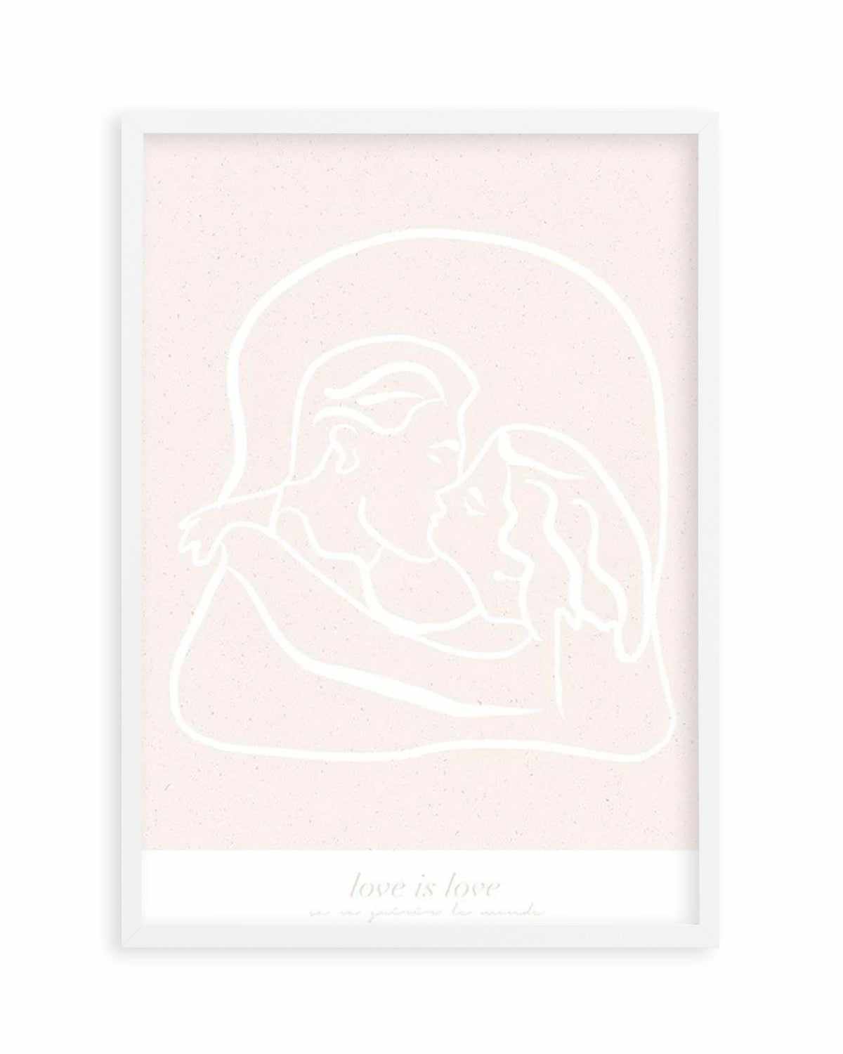 Love Is Love III Art Print