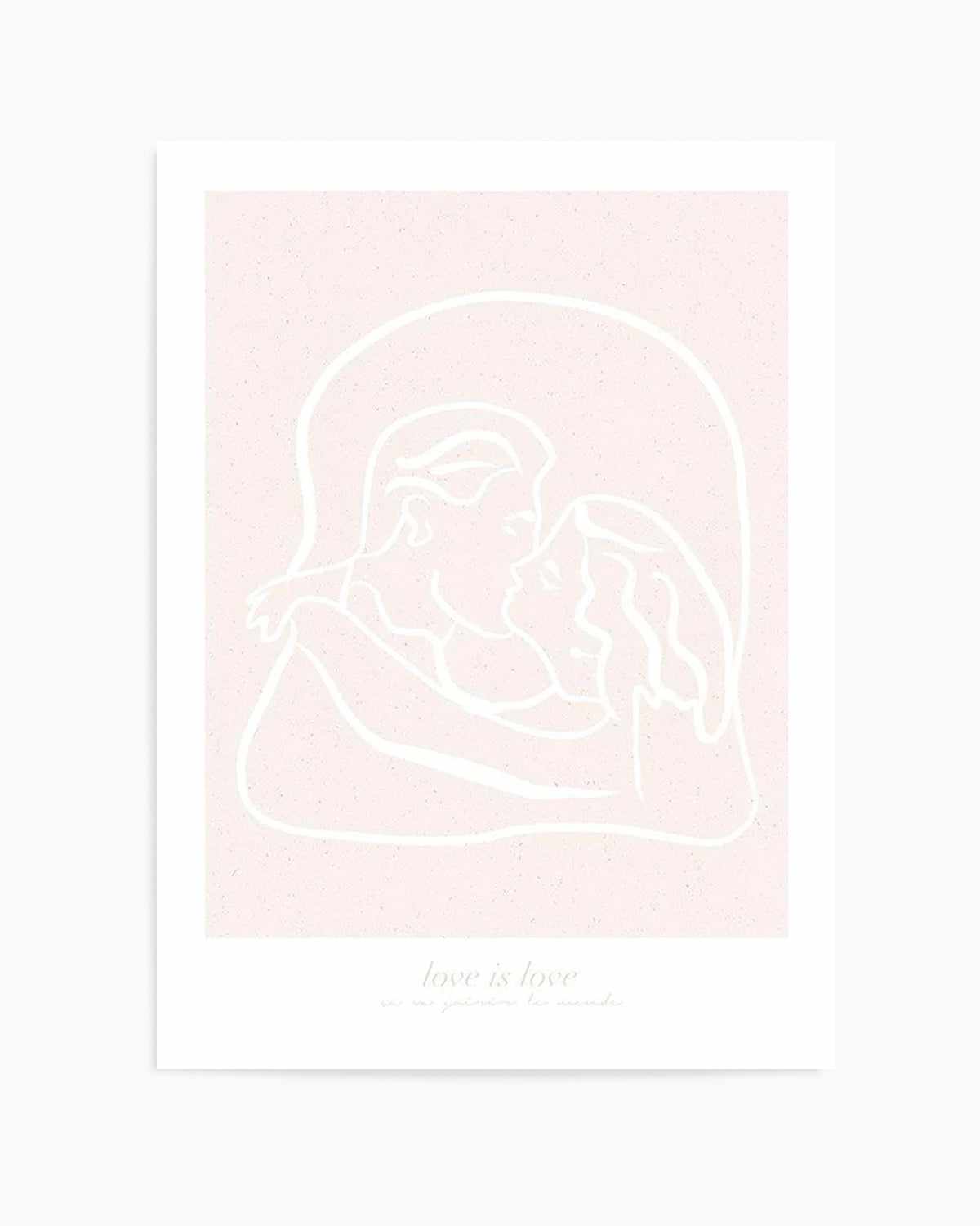 Love Is Love III Art Print