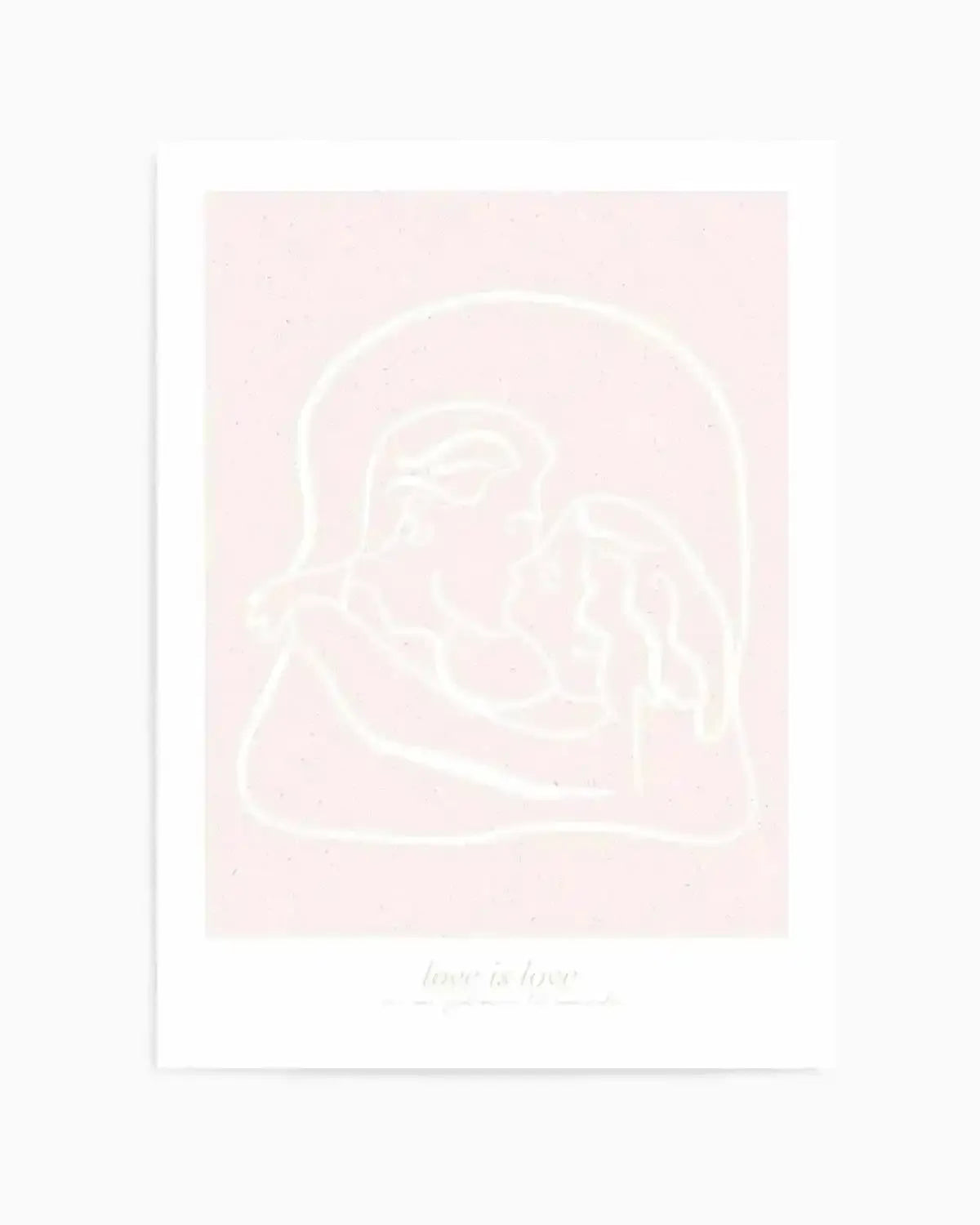 Love Is Love III Art Print from Olive et Oriel where you can shop wallpaper and artworks online