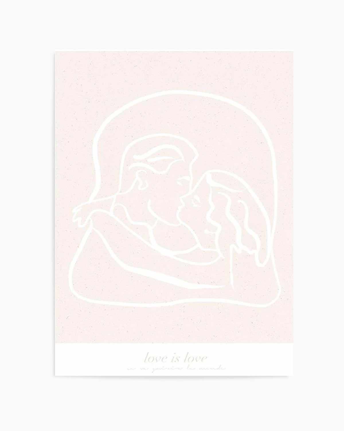 Love Is Love III Art Print