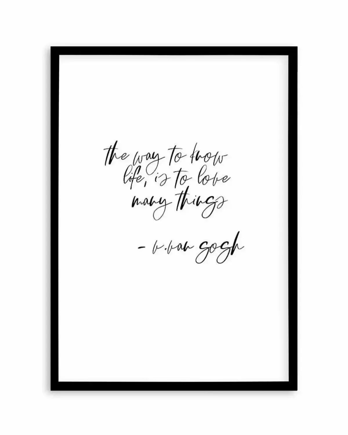 Love Many Things Art Print from Olive et Oriel where you can shop wallpaper and artworks online