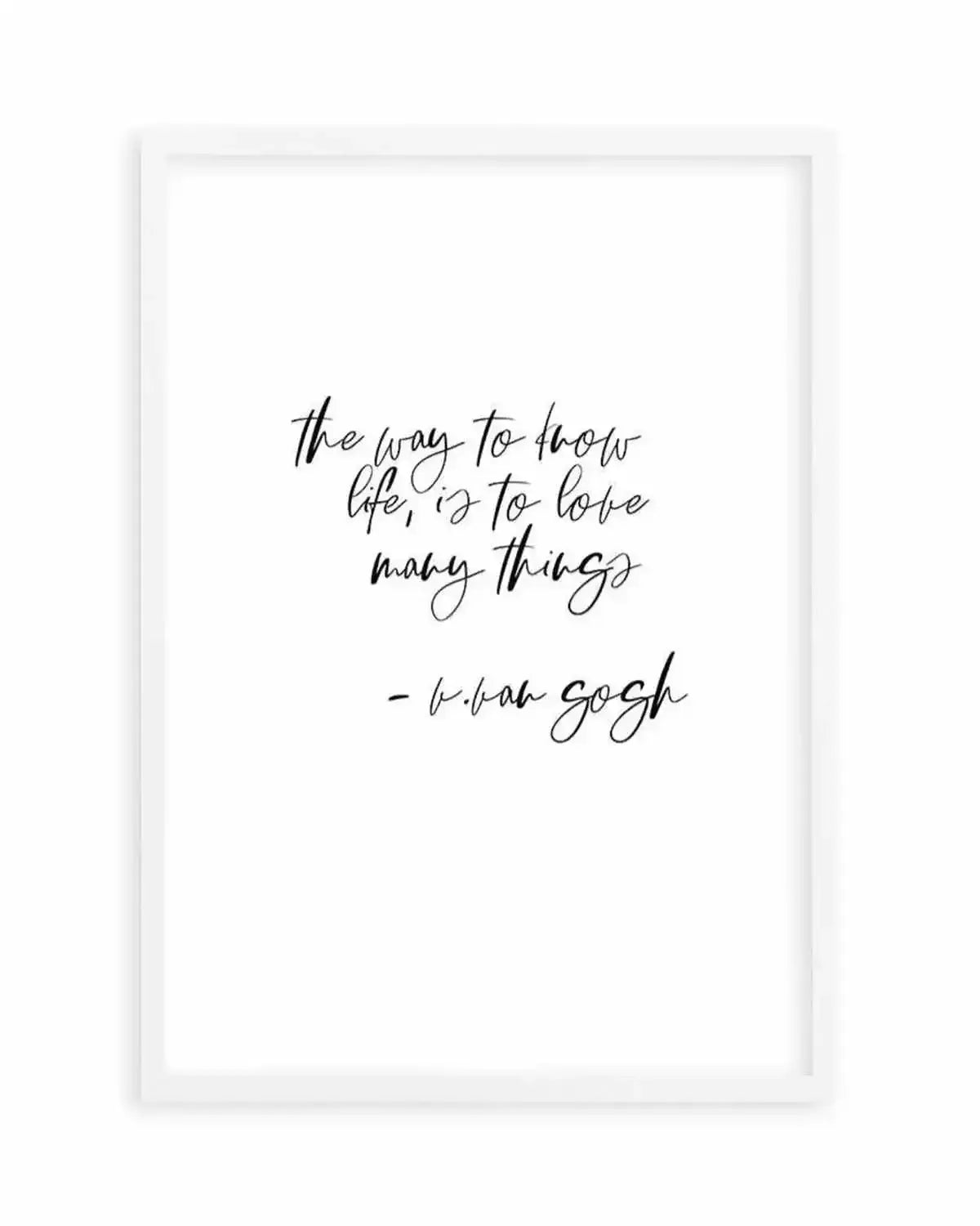 Love Many Things Art Print from Olive et Oriel where you can shop wallpaper and artworks online