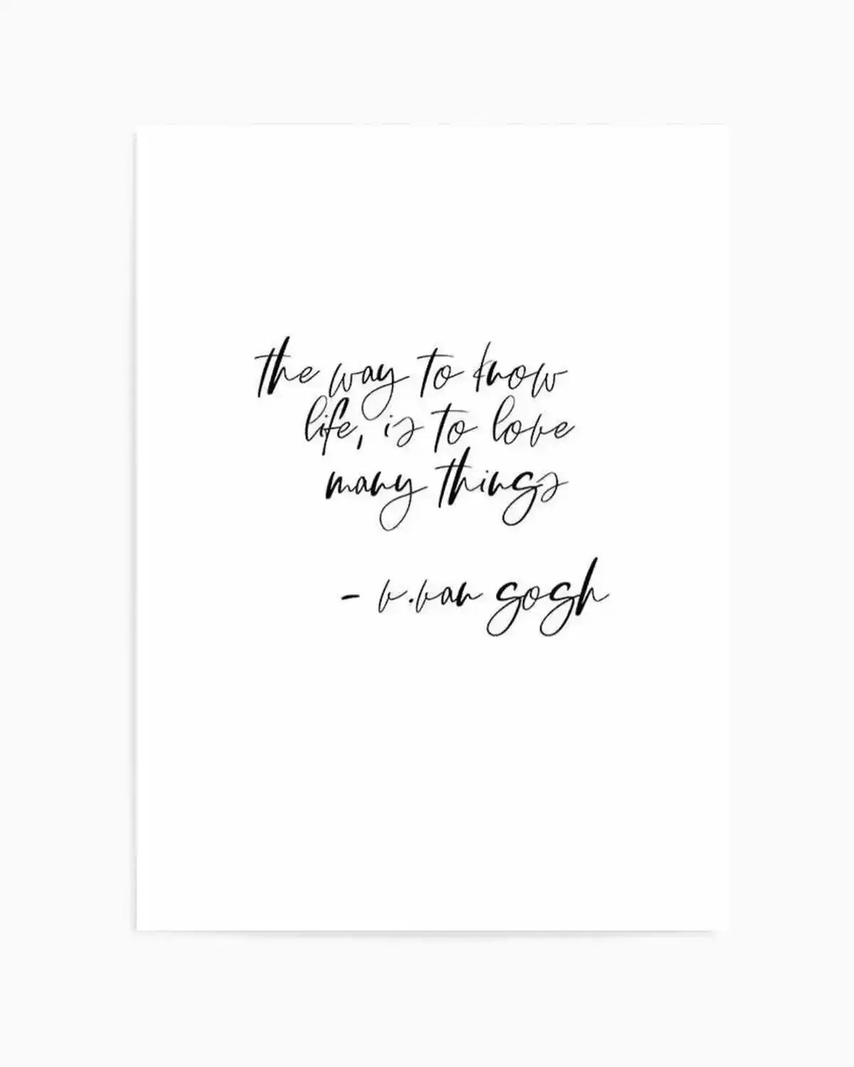 Love Many Things Art Print from Olive et Oriel where you can shop wallpaper and artworks online