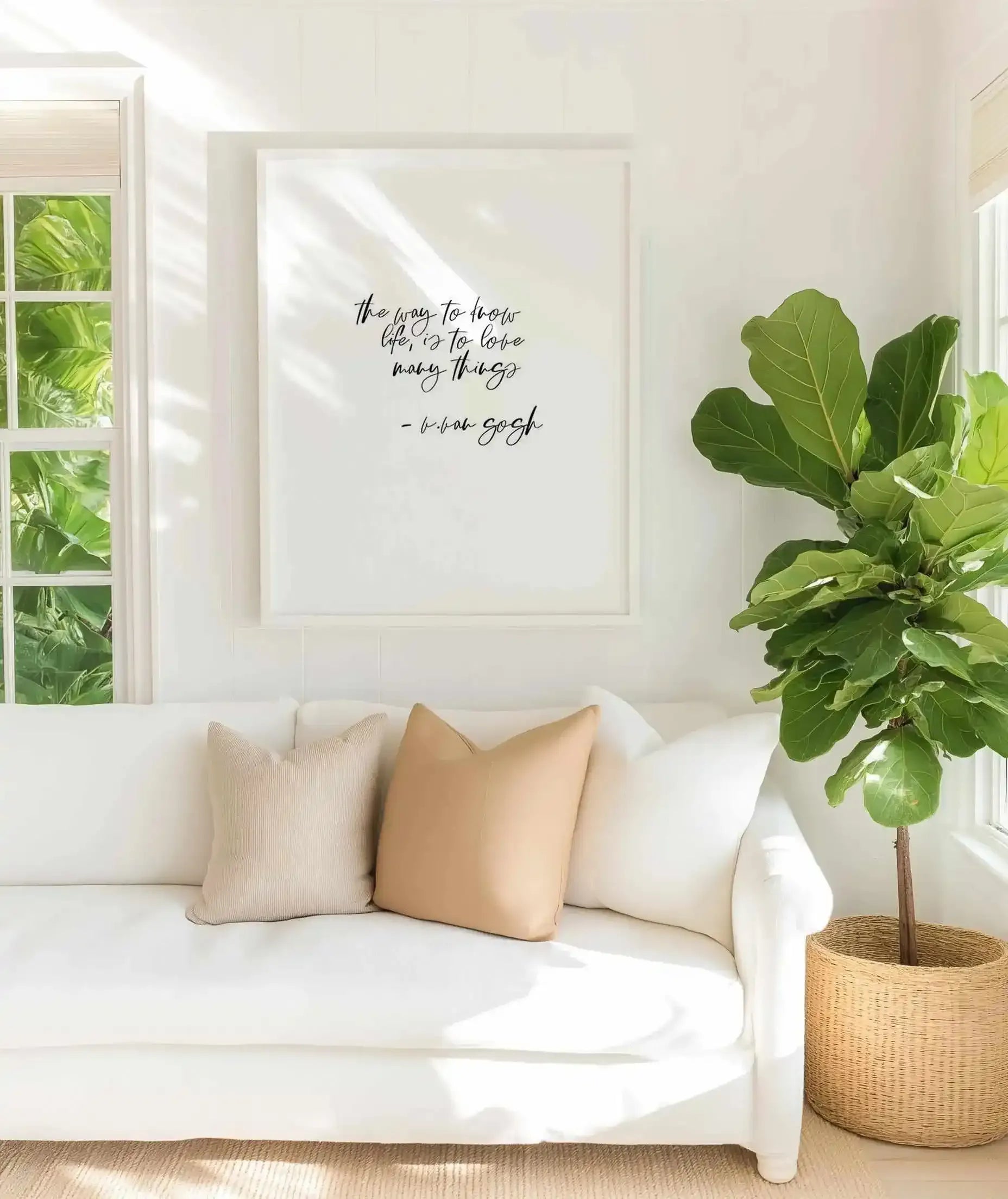 Love Many Things Art Print from Olive et Oriel where you can shop wallpaper and artworks online