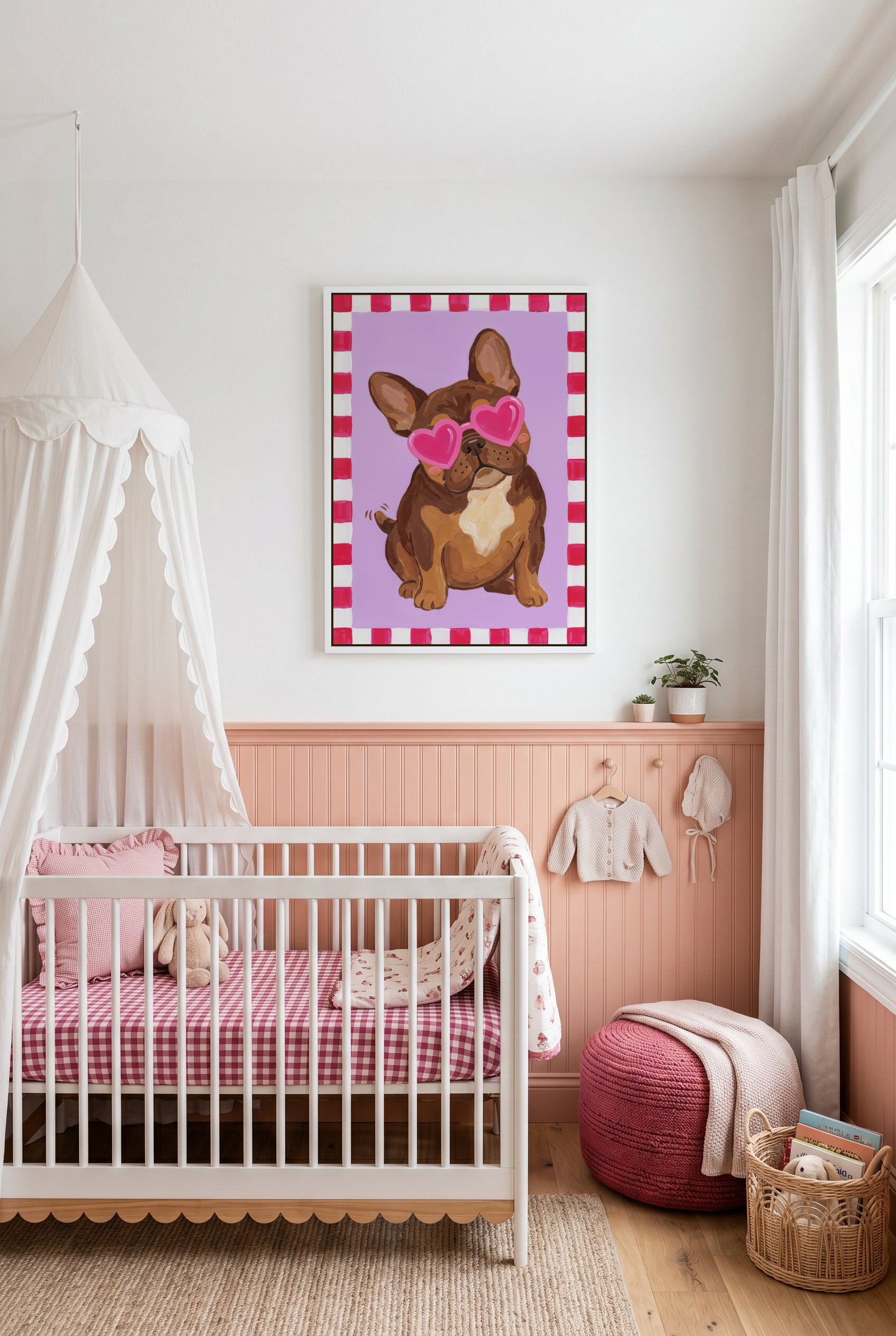Love Pup | Framed Canvas Art Print