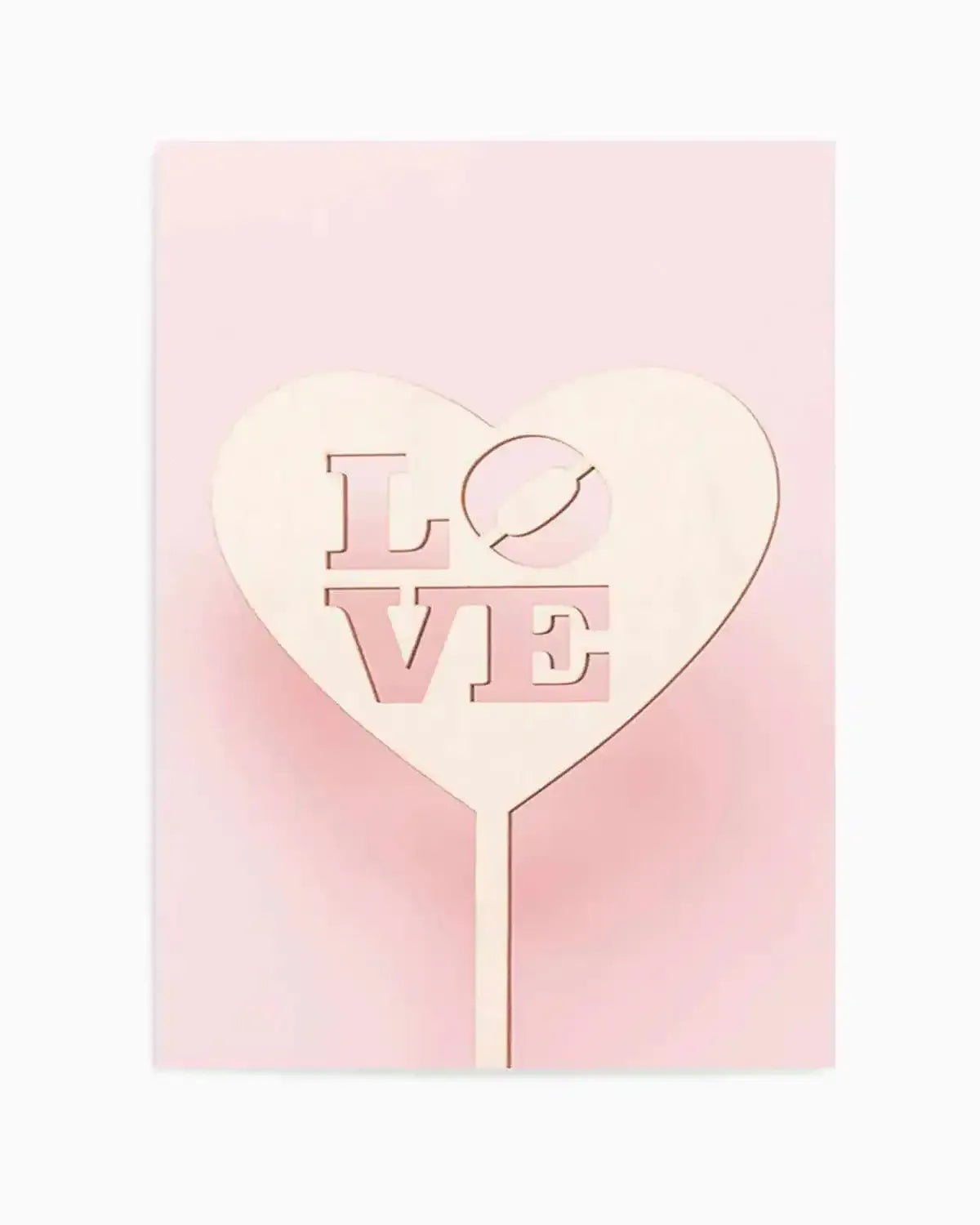 Love Sign Art Print from Olive et Oriel where you can shop wallpaper and artworks online