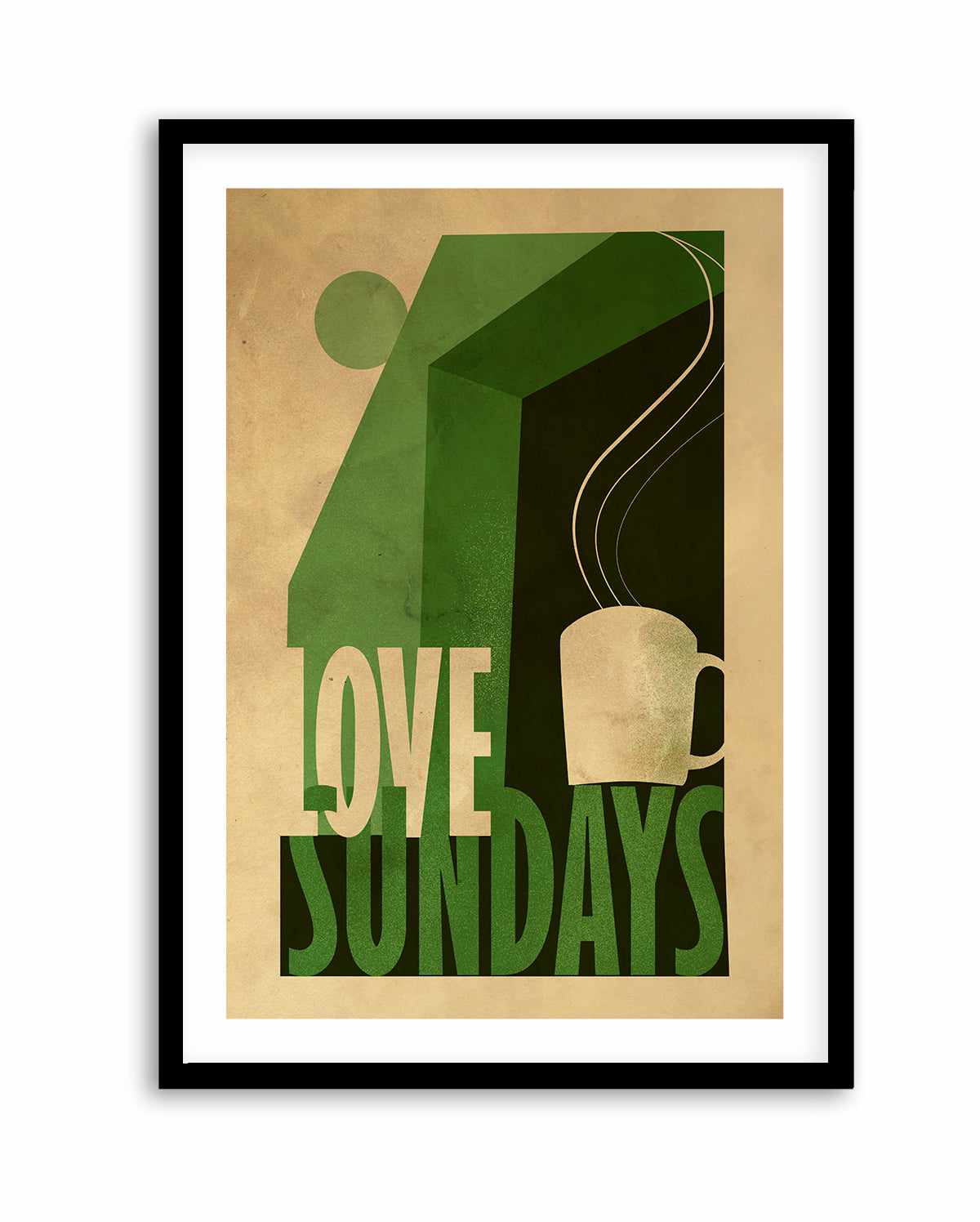 Love Sunday Print By Francesco Gulina | Art Print from Olive et Oriel where you can shop wallpaper and artworks online