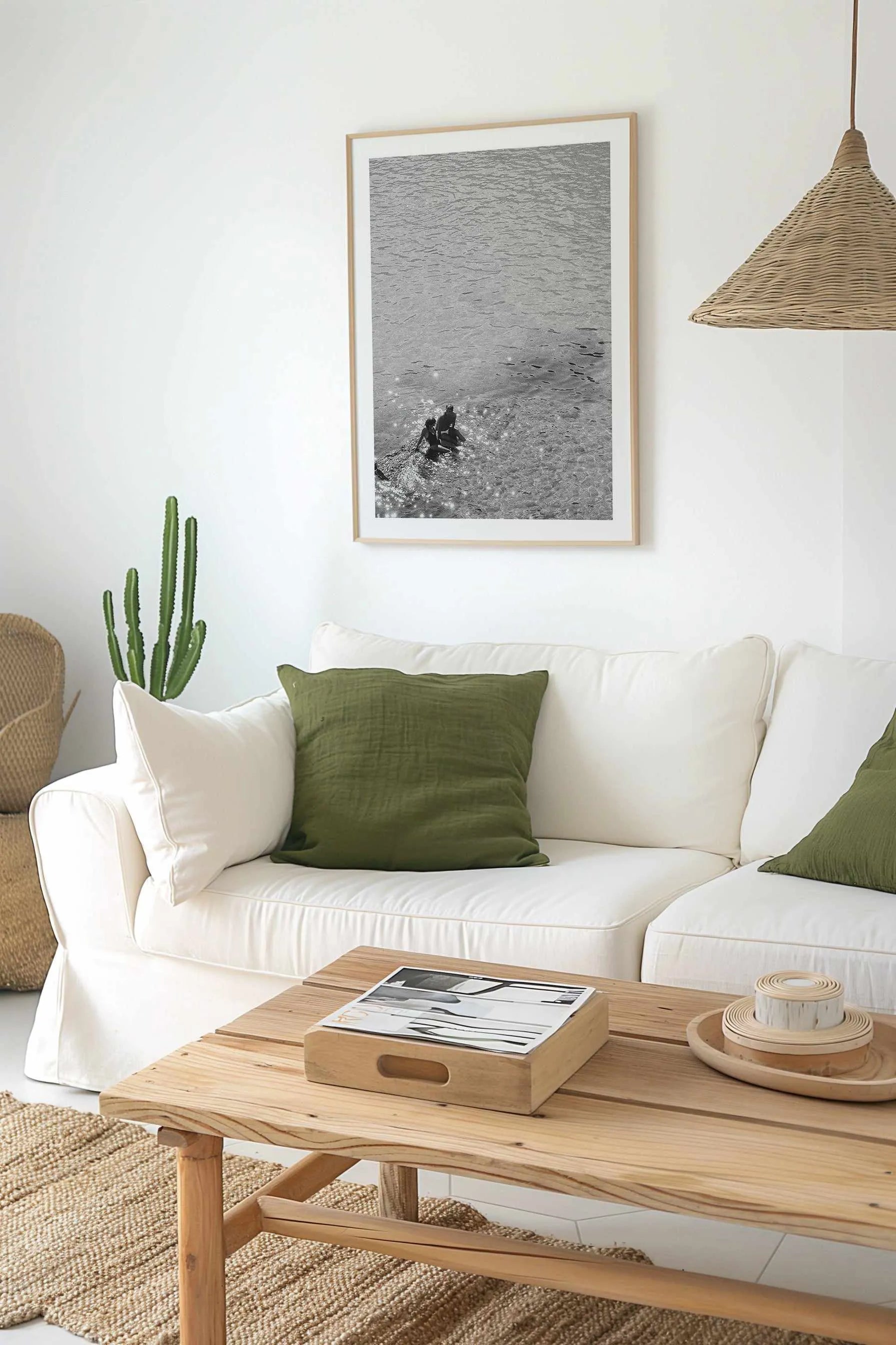 Love Swims by Tim Reed Art Print from Olive et Oriel where you can shop wallpaper and artworks online