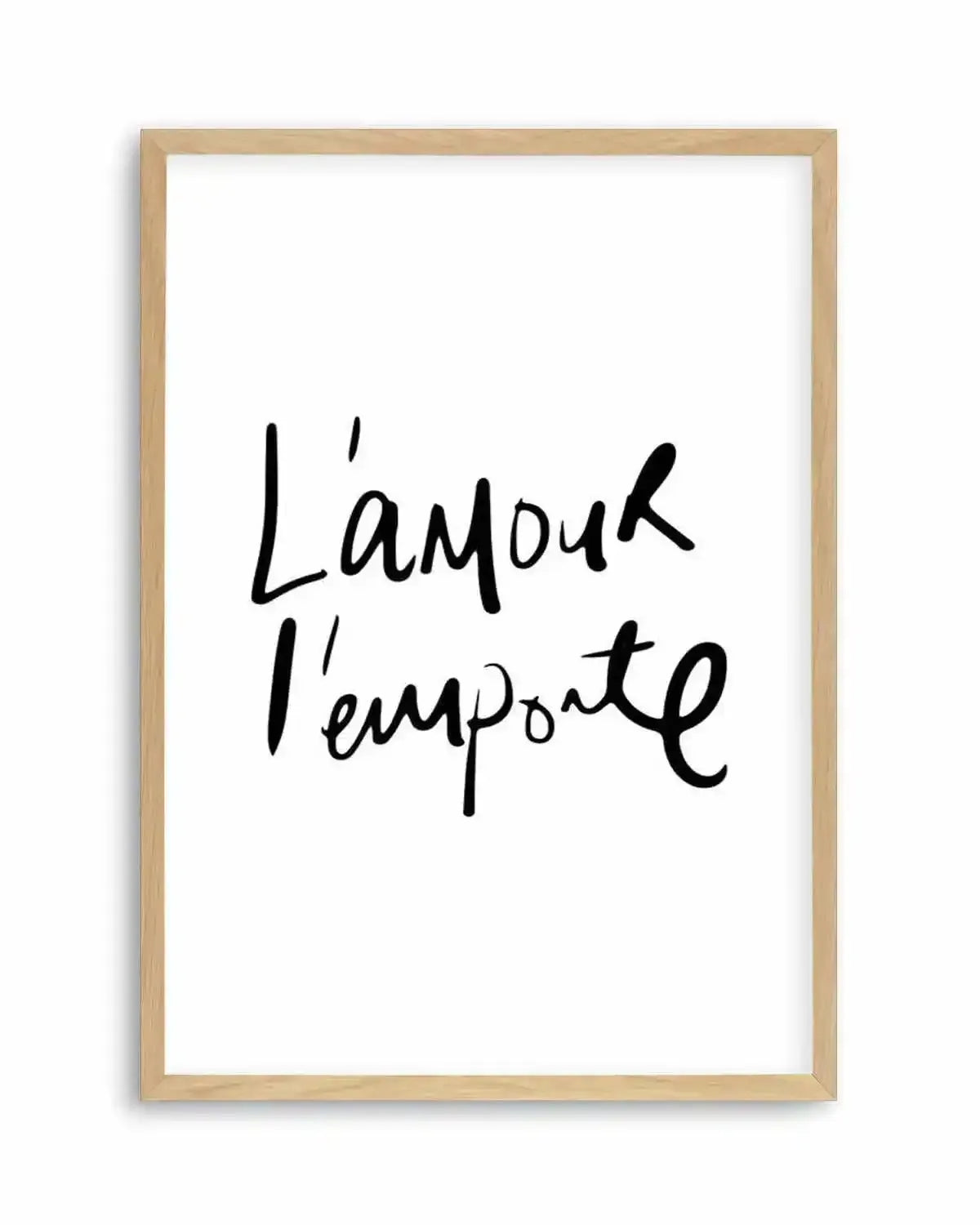 Love Wins | L'amour l'emporte Art Print from Olive et Oriel where you can shop wallpaper and artworks online