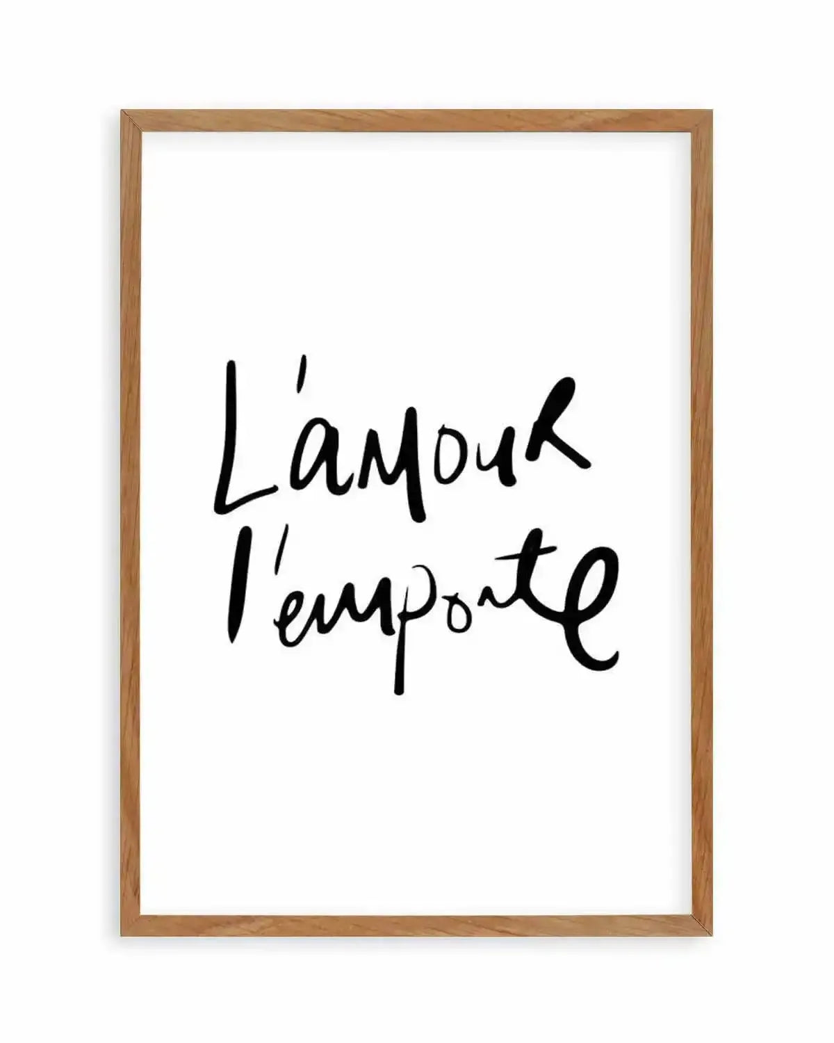 Love Wins | L'amour l'emporte Art Print from Olive et Oriel where you can shop wallpaper and artworks online