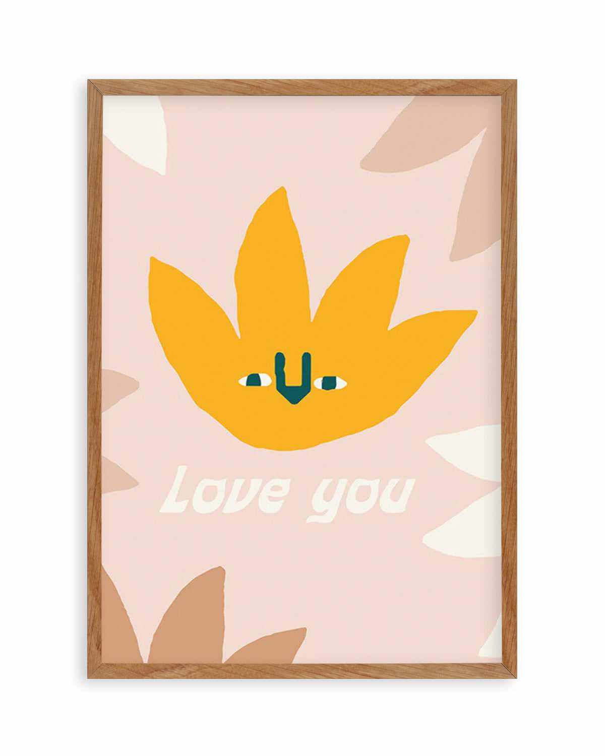 Love You | Wildflower Art Print