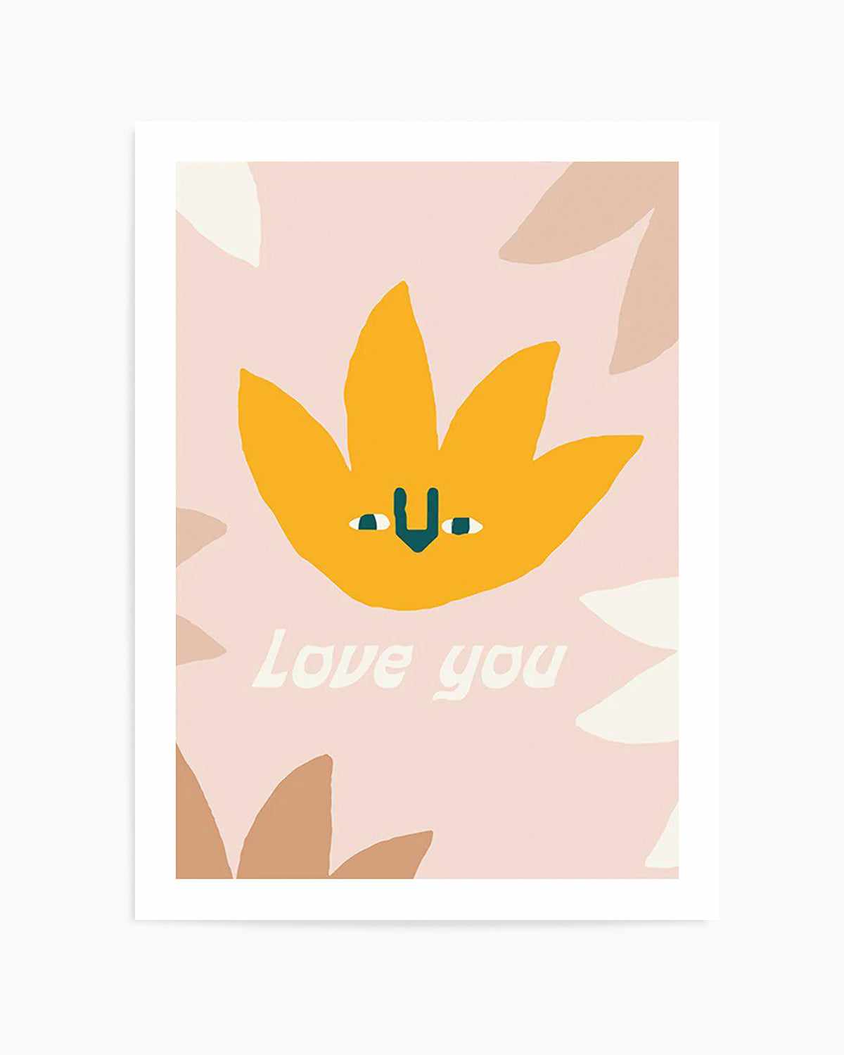 Love You | Wildflower Art Print