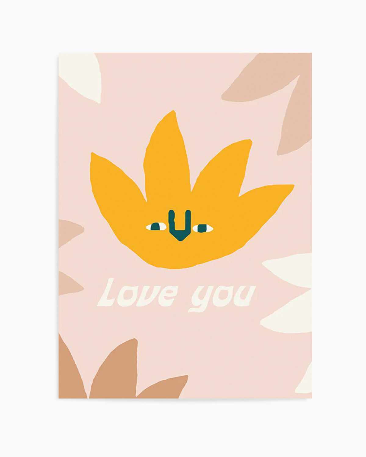 Love You | Wildflower Art Print