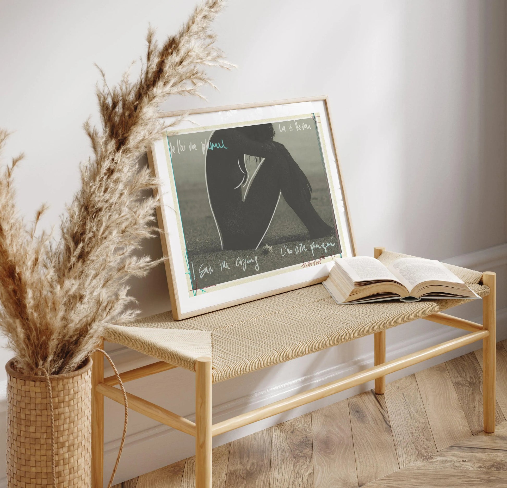 Love Letters by Mario Stefanelli Art Print-PRINT-Olive et Oriel-Mario Stefanelli-Buy-Australian-Art-Prints-Online-with-Olive-et-Oriel-Your-Artwork-Specialists-Austrailia-Decorate-With-Coastal-Photo-Wall-Art-Prints-From-Our-Beach-House-Artwork-Collection-Fine-Poster-and-Framed-Artwork