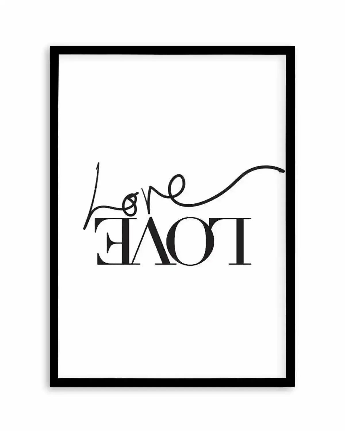 Loved Up Art Print from Olive et Oriel where you can shop wallpaper and artworks online