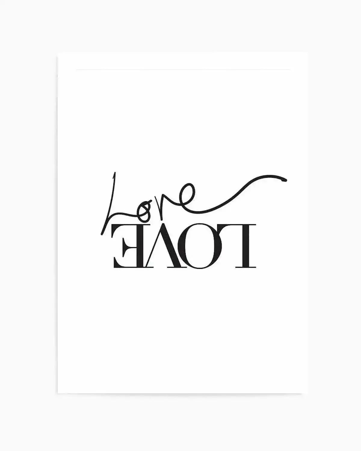 Loved Up Art Print from Olive et Oriel where you can shop wallpaper and artworks online