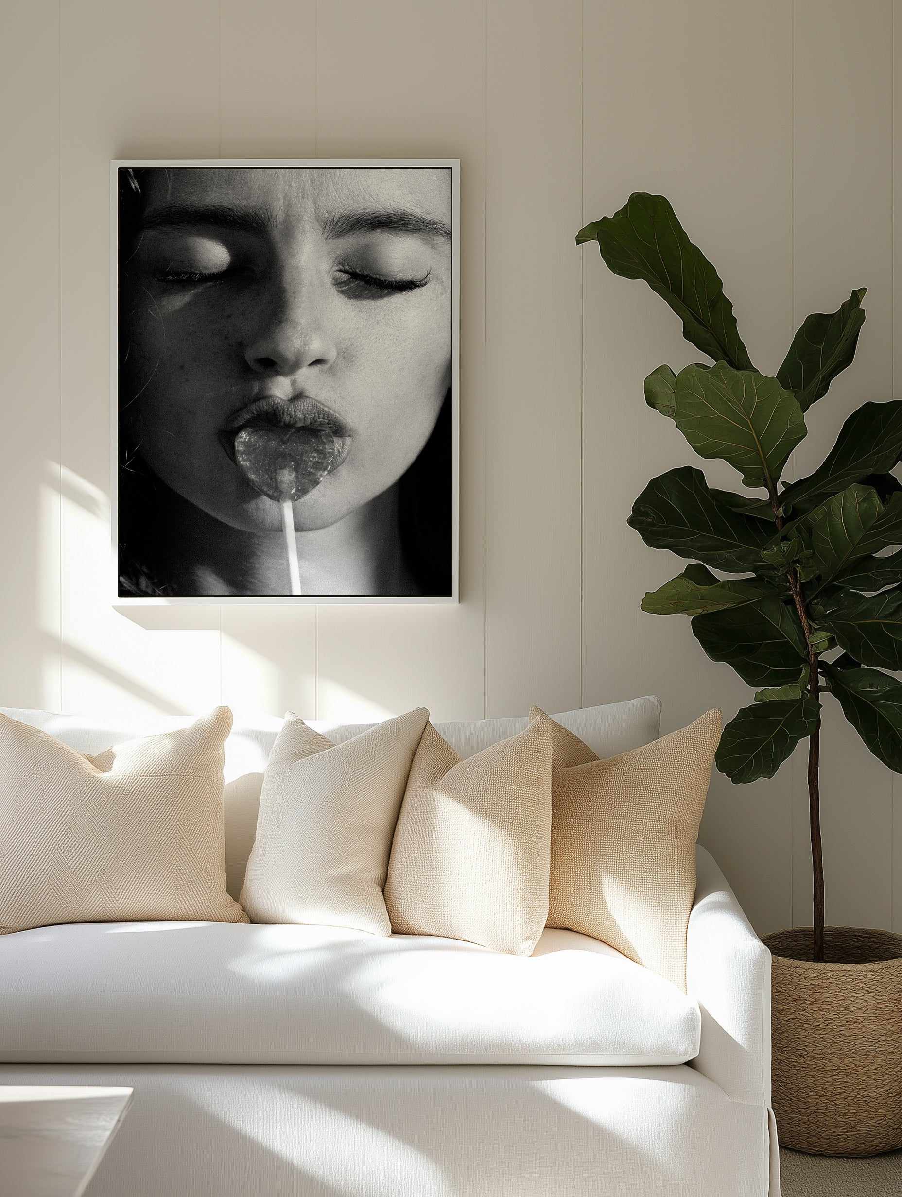 Lovestruck by Teigan Geercke Framed Canvas Art Print