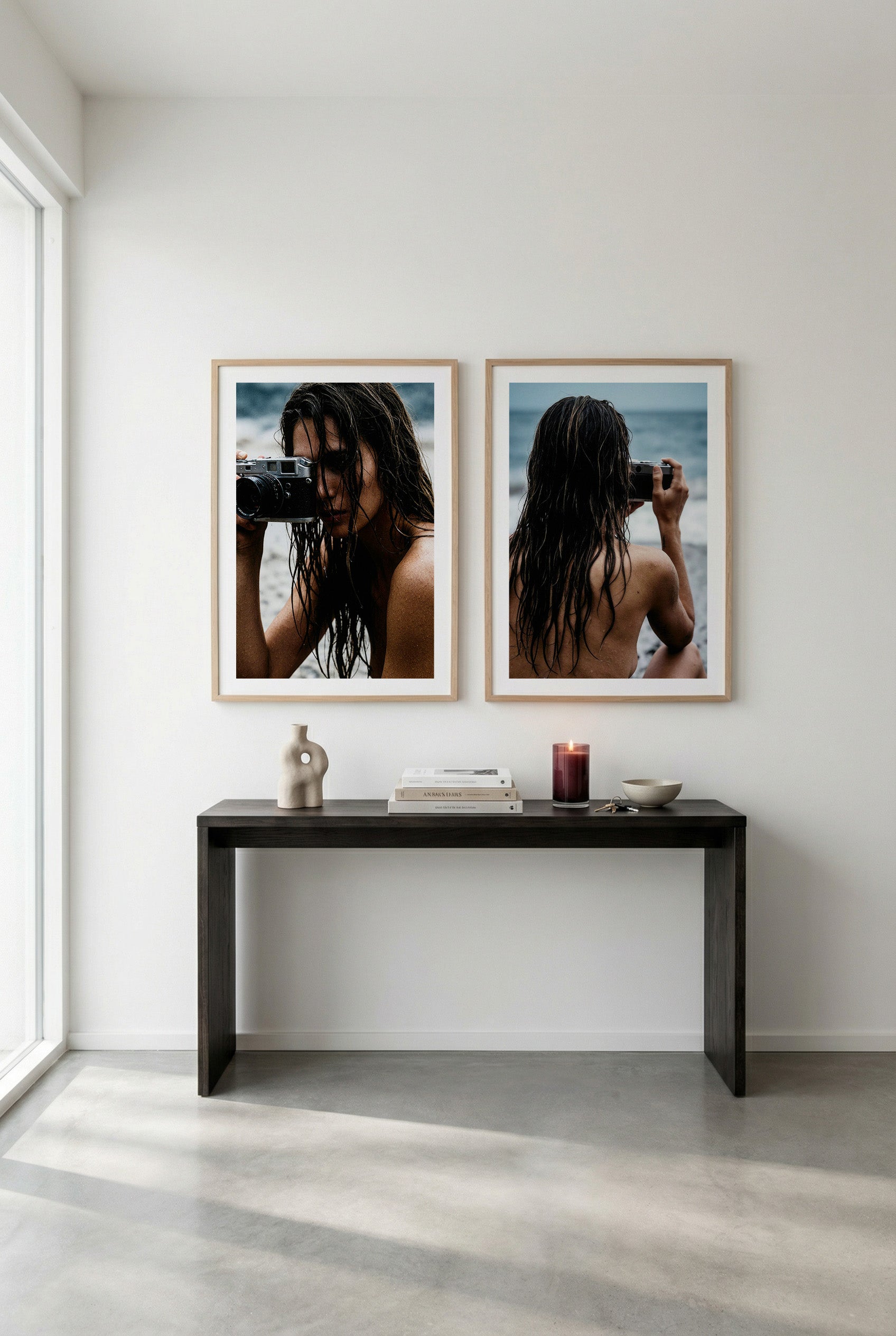 Low Light I & II Art Print Set of 2 | Matching Wall Art