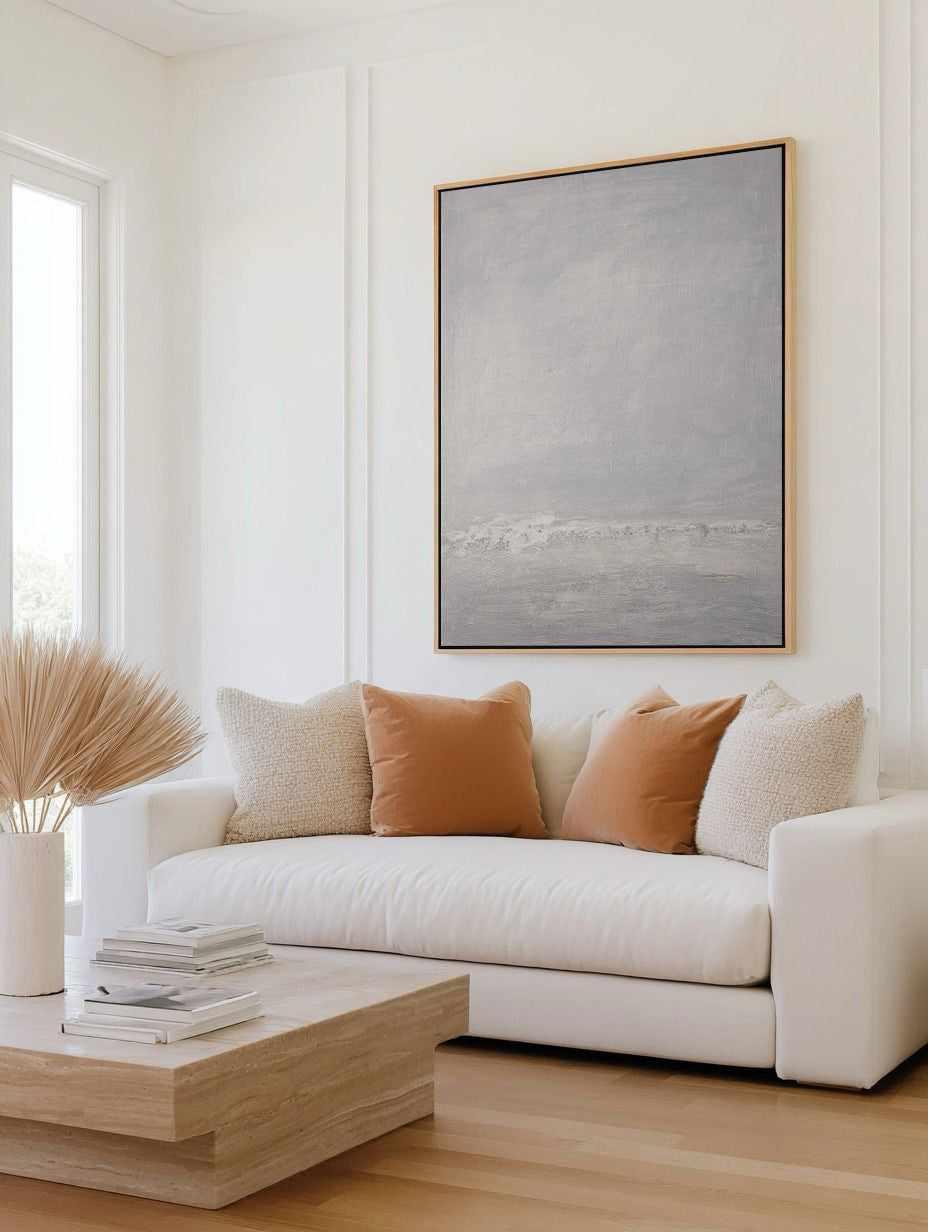 Low Tide by NLS Design | Framed Canvas Art Print from Olive et Oriel where you can shop wallpaper and artworks online