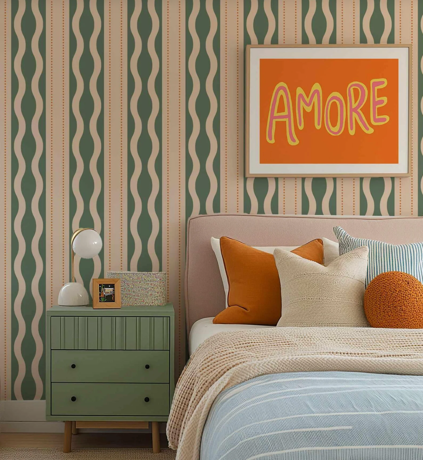 Low VOC wallpaper for kids and childrens bedrooms and nurseries